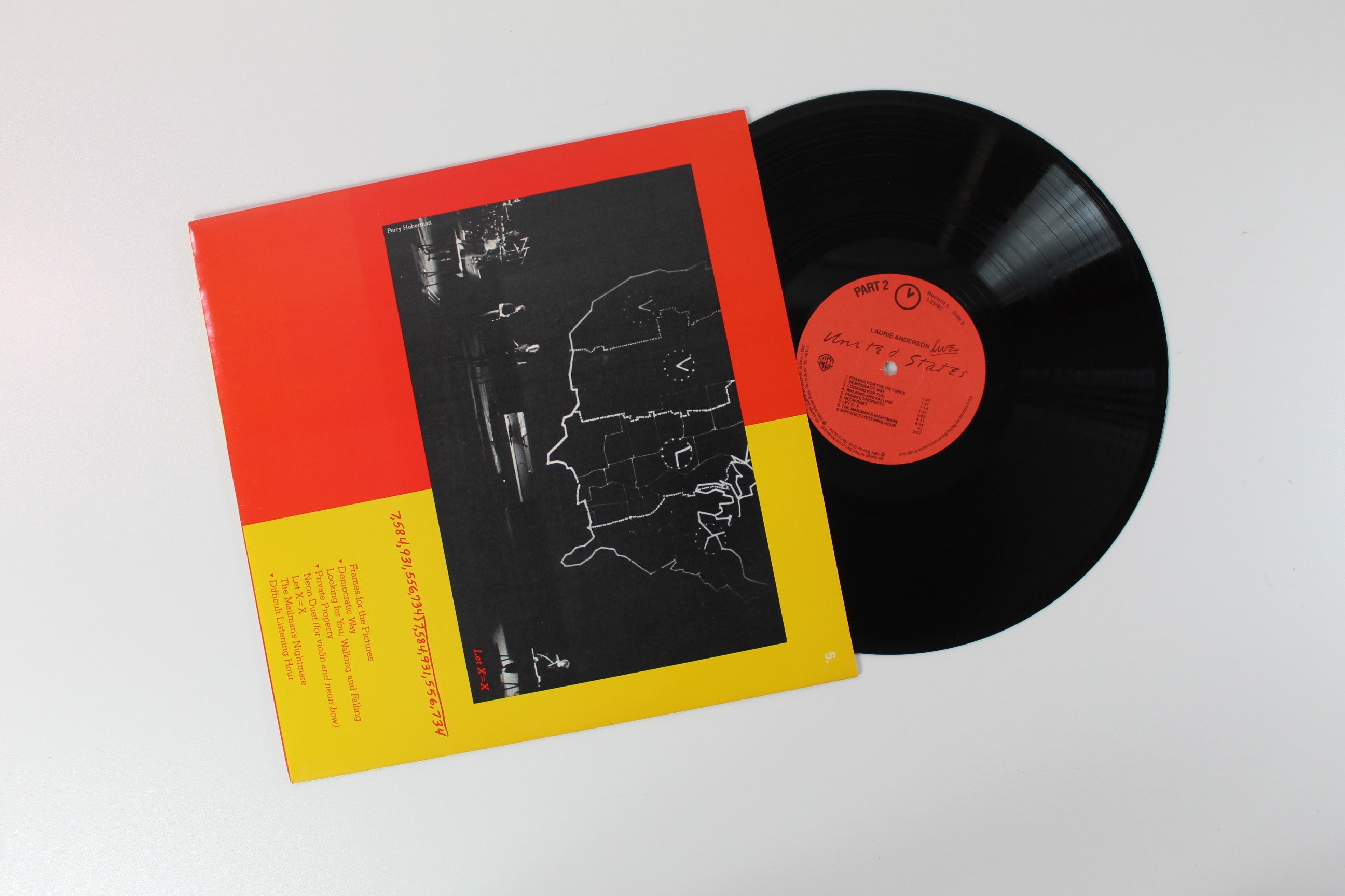 Laurie Anderson - United States Live on Warner Bros. Records - 5-lp Box Set