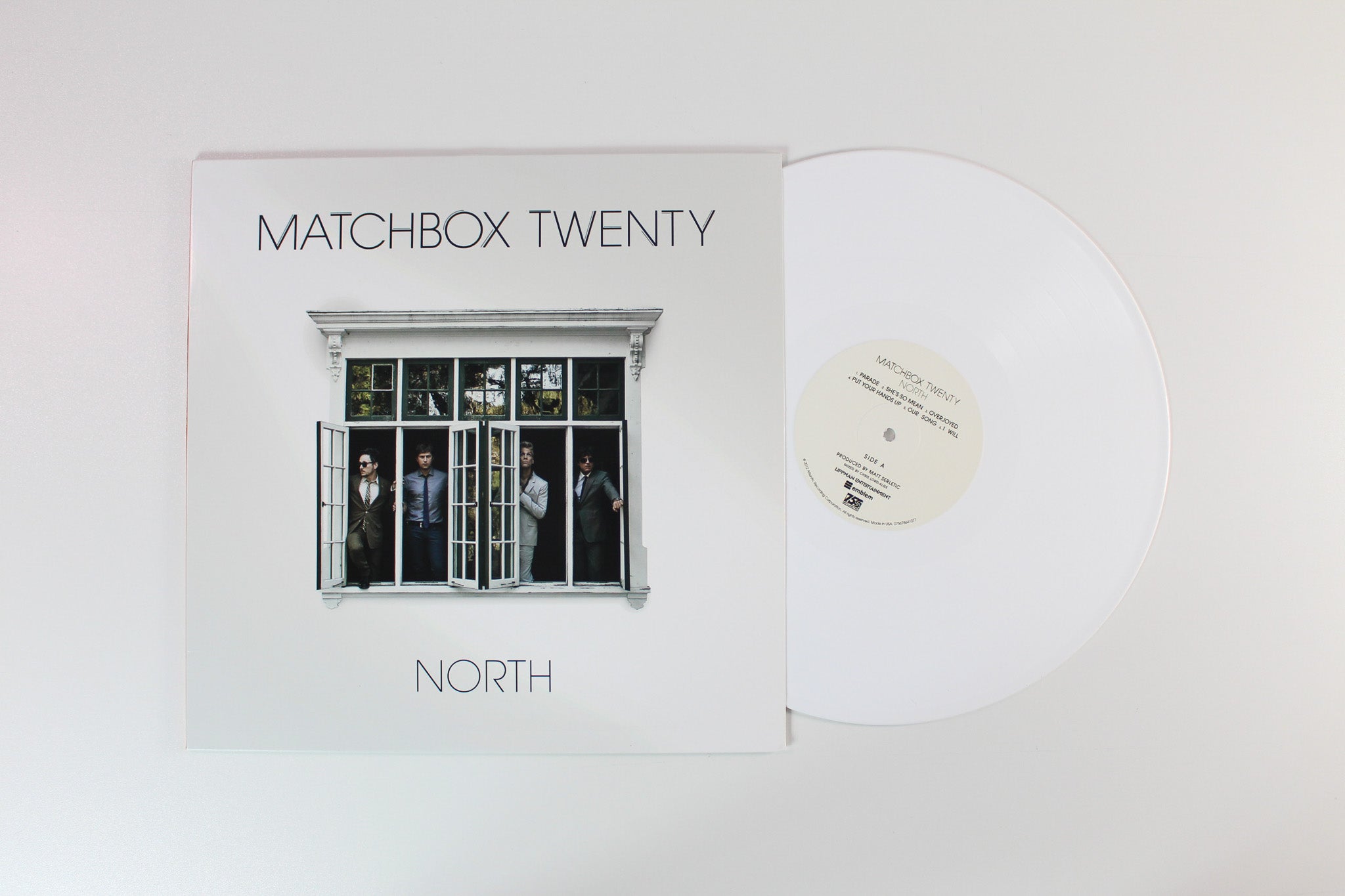 Matchbox Twenty - North on Atlantic Emblem Ltd White Vinyl Reissue
