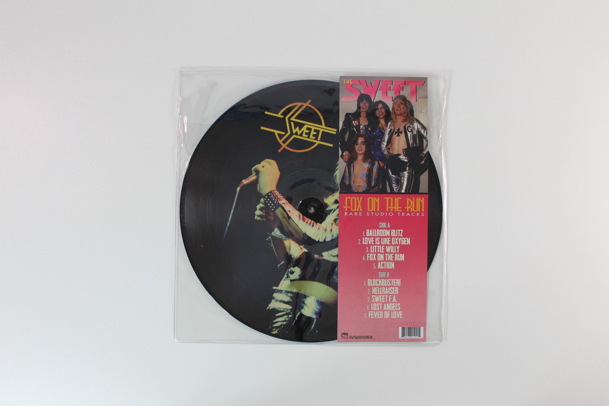 The Sweet - Fox On The Run on Cleopatra Picture Disc