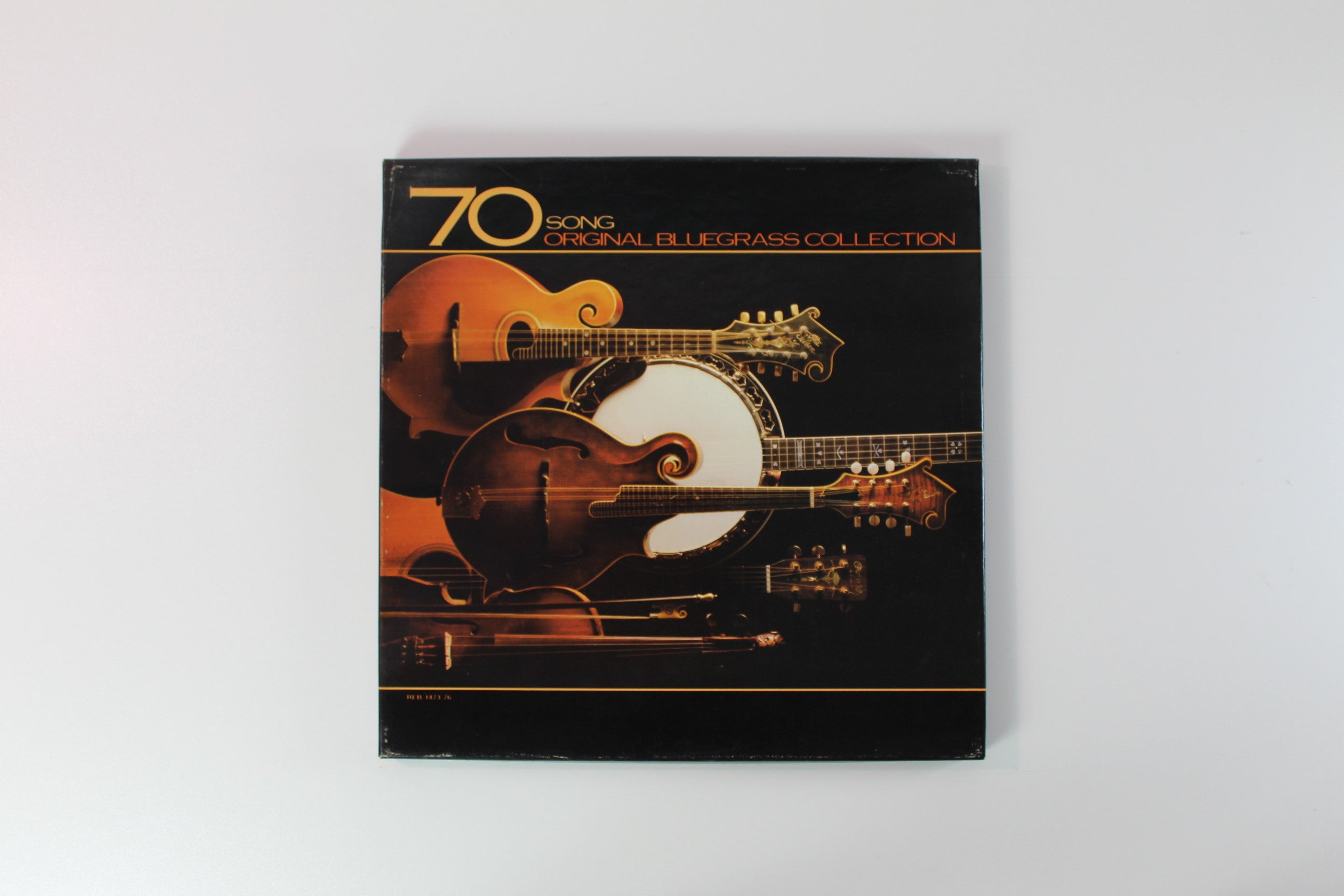 Various - 70 Song Original Bluegrass Collection on Rebel Records - 4-lp Box Set