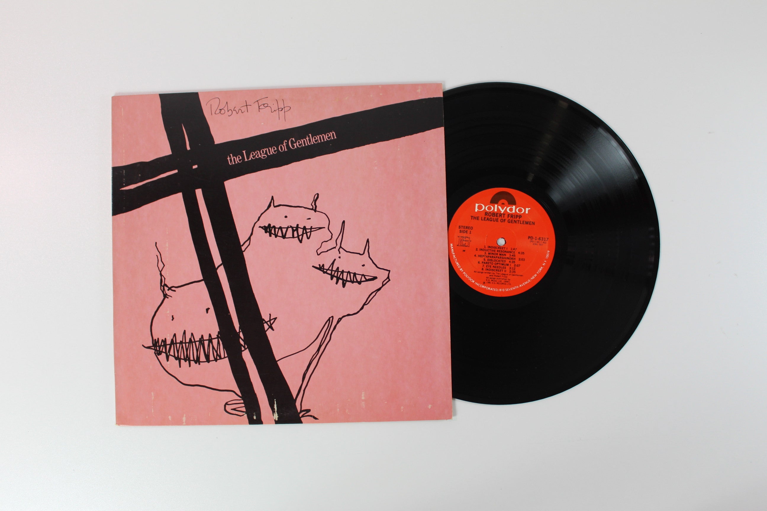 Robert Fripp - The League Of Gentlemen on Polydor