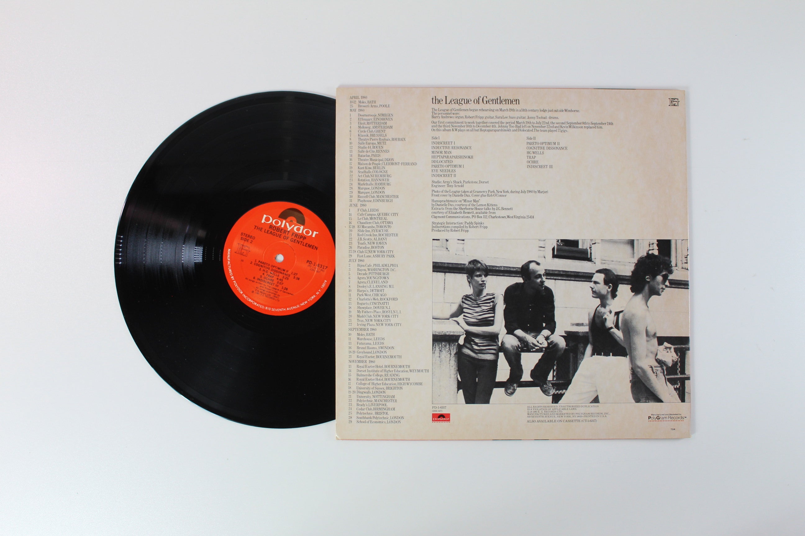 Robert Fripp - The League Of Gentlemen on Polydor