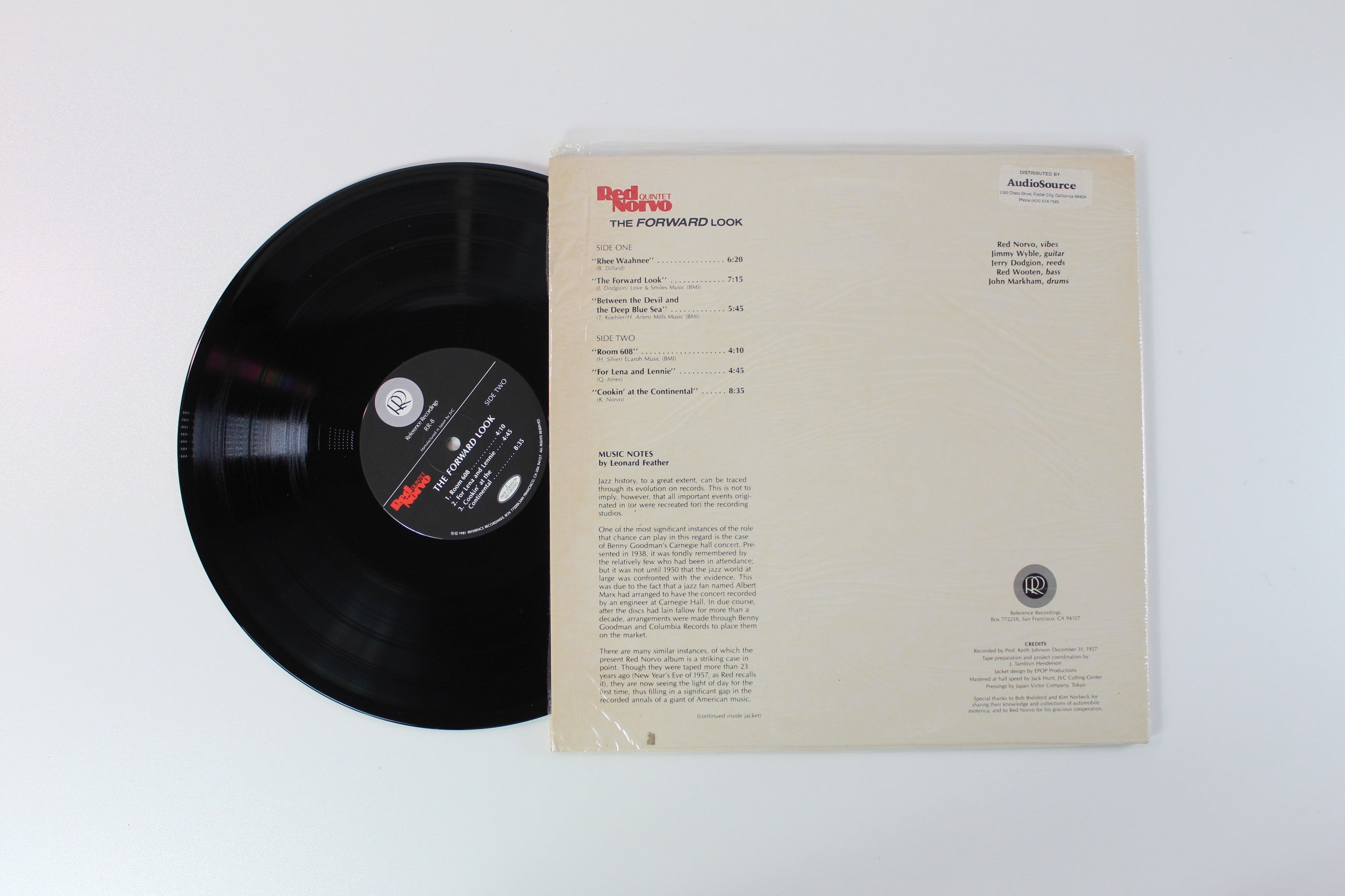 Red Norvo Quintet - The Forward Look on Reference Recordings