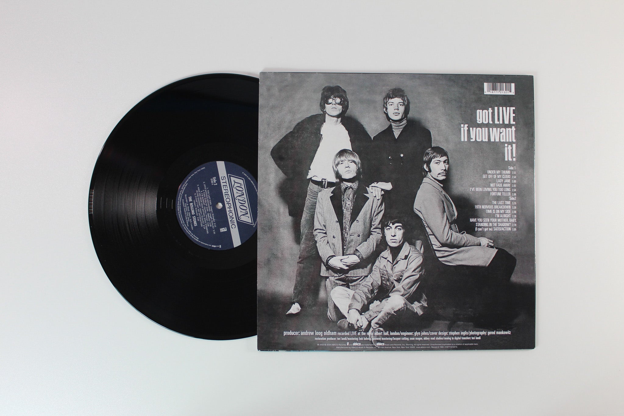 The Rolling Stones - Got Live If You Want It! on London ABKCO 180 Gram Reissue