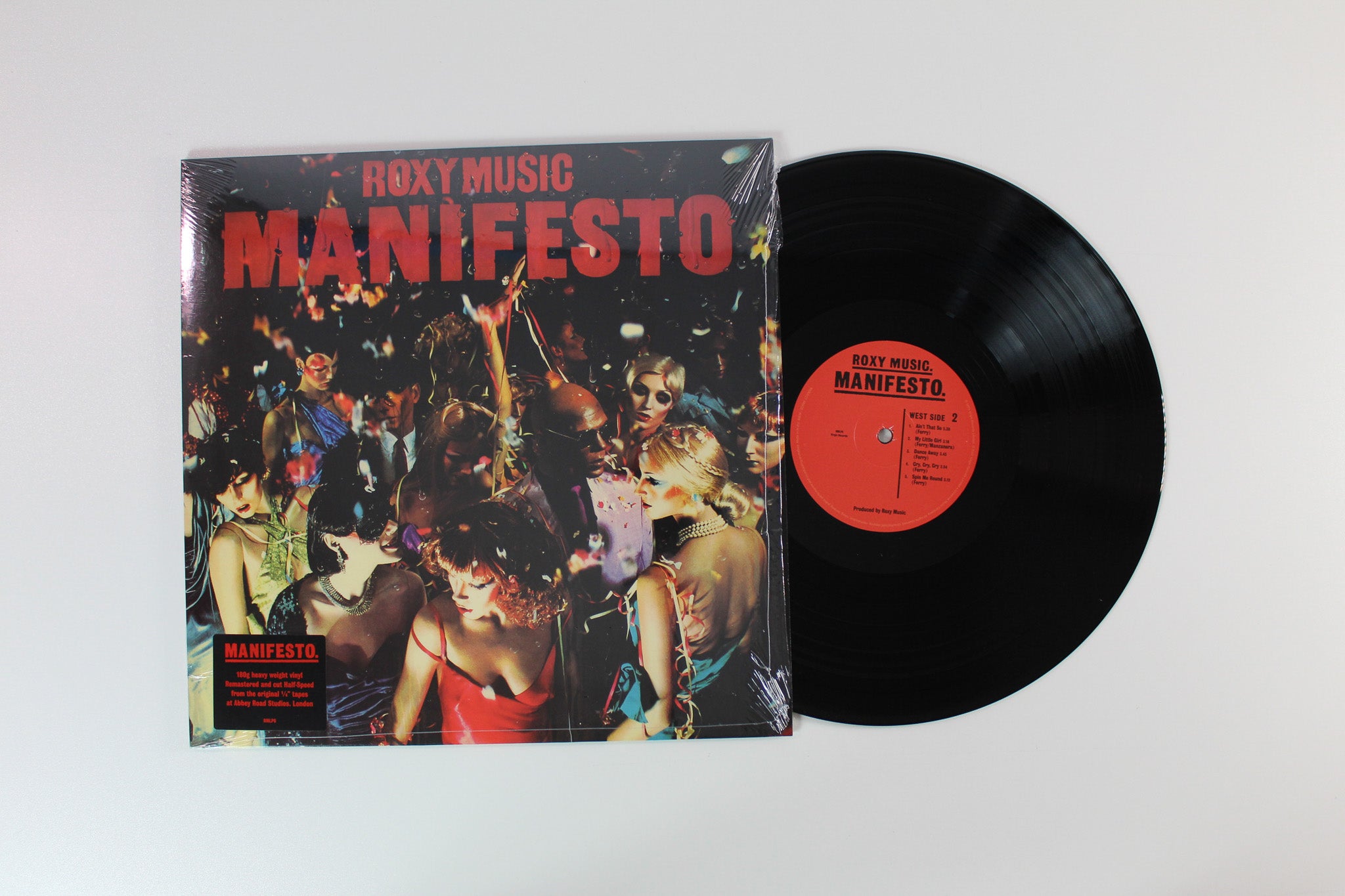 Roxy Music - Manifesto on Virgin UMC 180 Gram Half Speed Mastered Reissue
