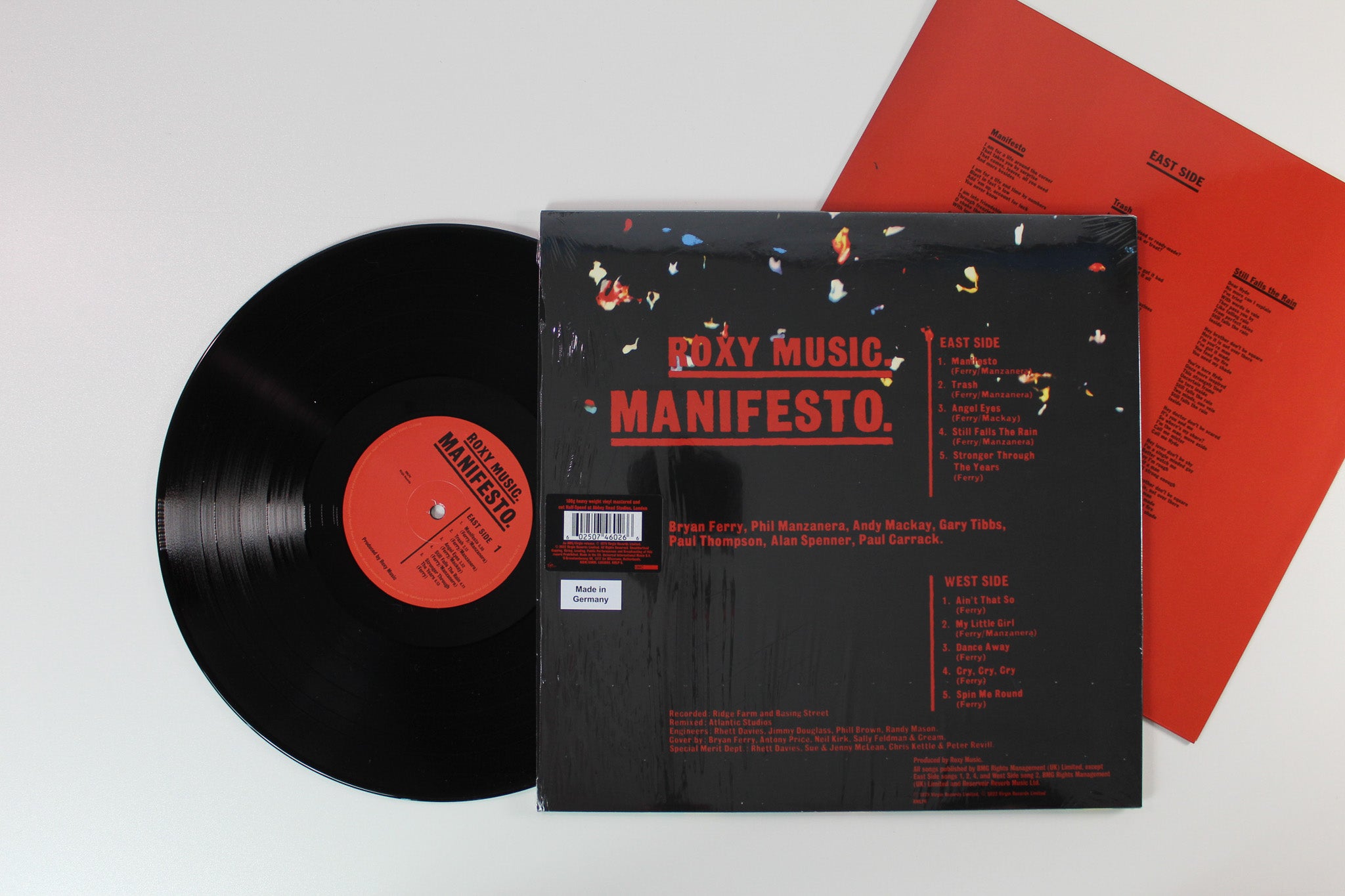 Roxy Music - Manifesto on Virgin UMC 180 Gram Half Speed Mastered Reissue
