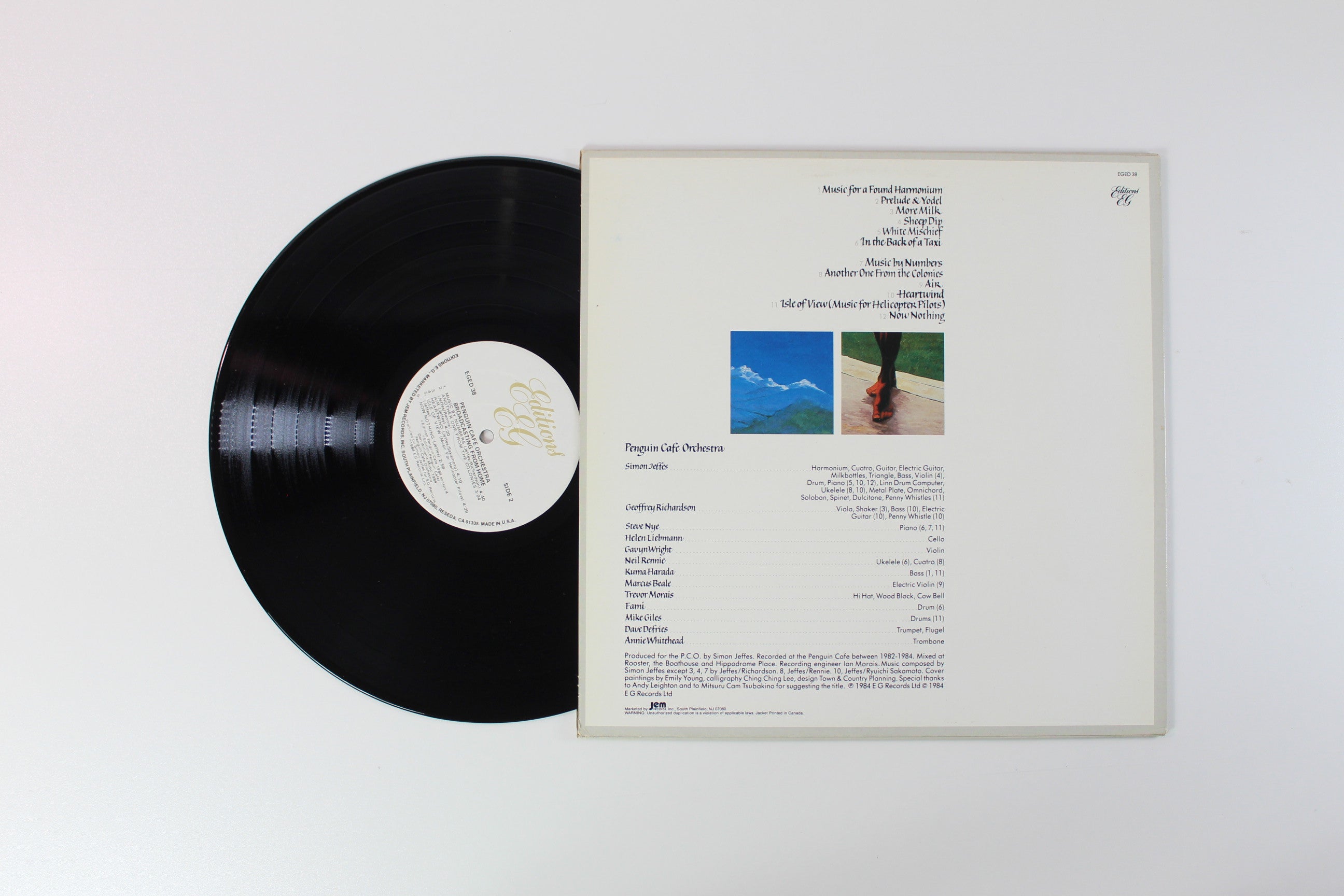 Penguin Cafe Orchestra - Broadcasting From Home on Editions EG