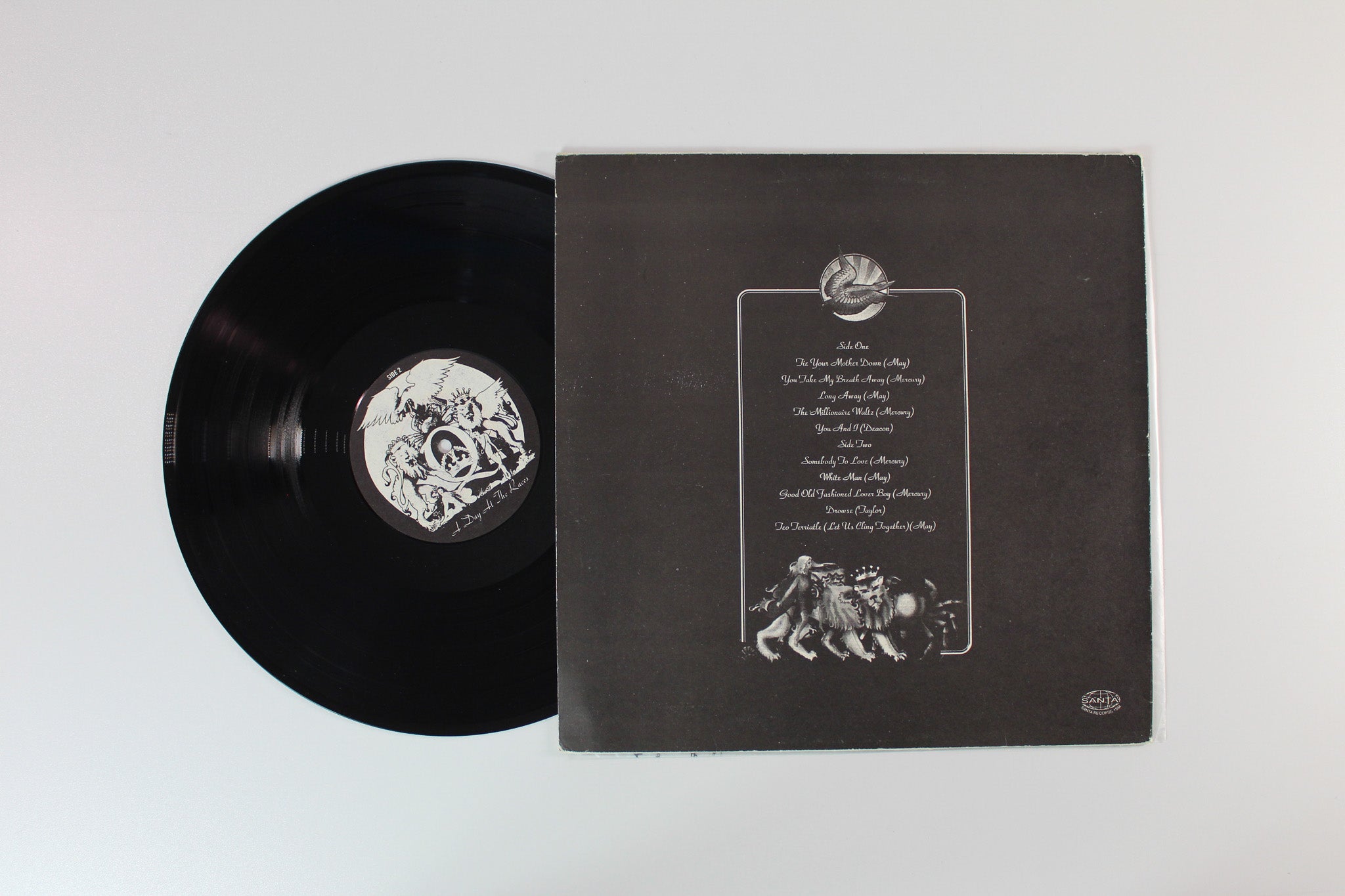 Queen - A Day At The Races Unofficial Pressing