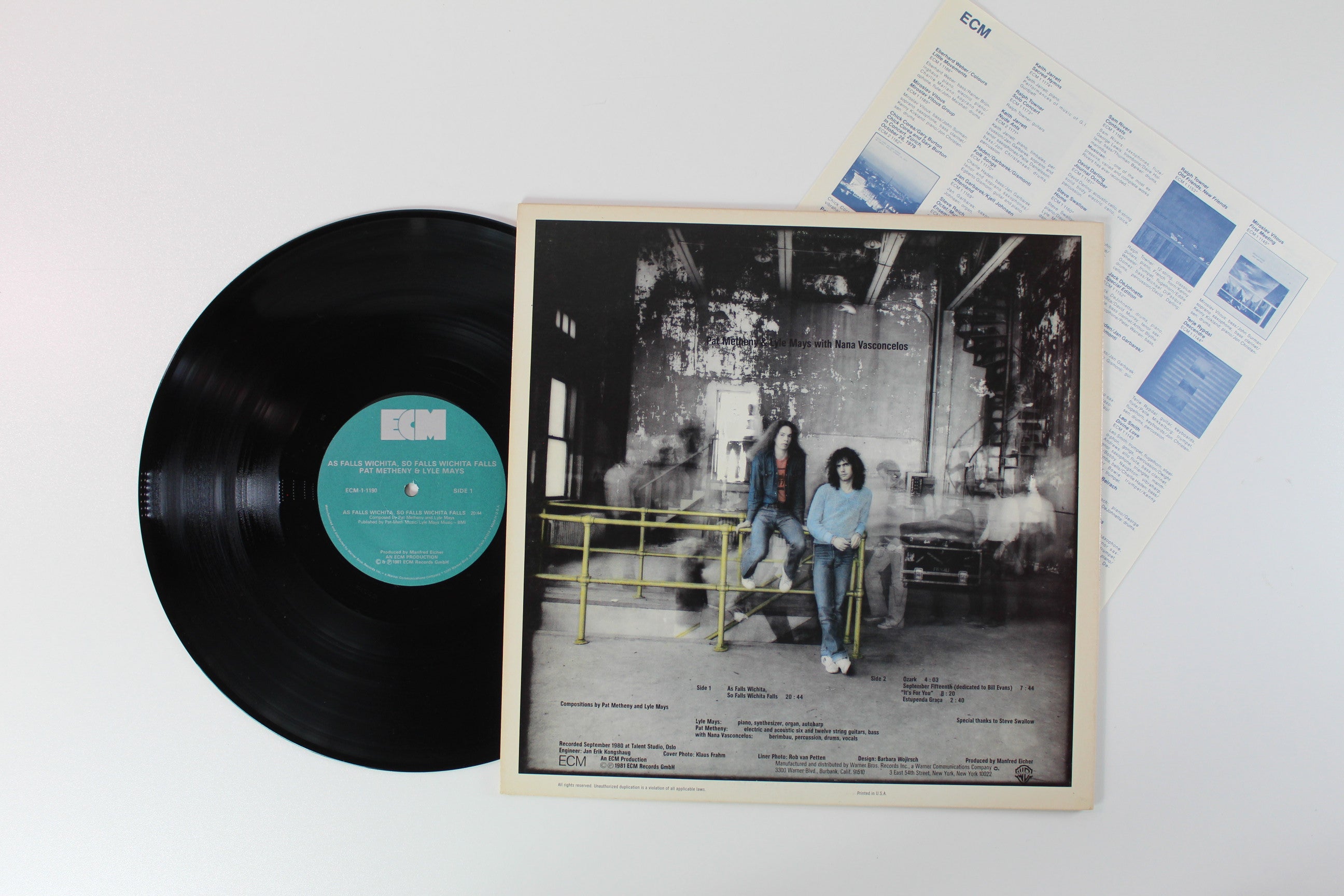 Pat Metheny - As Falls Wichita, So Falls Wichita Falls on ECM Records