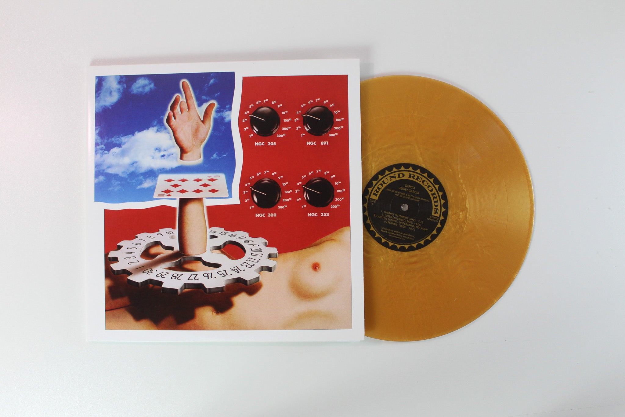 Jerry Garcia - Garcia on Rounder Ltd Deluxe Edition Gold Nugget Vinyl Reissue