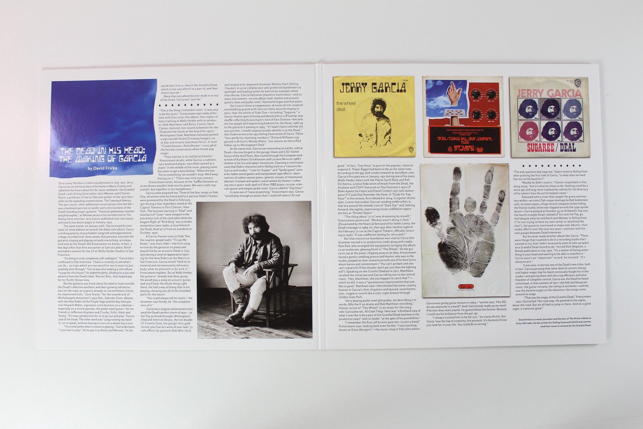 Jerry Garcia - Garcia on Rounder Ltd Deluxe Edition Gold Nugget Vinyl Reissue