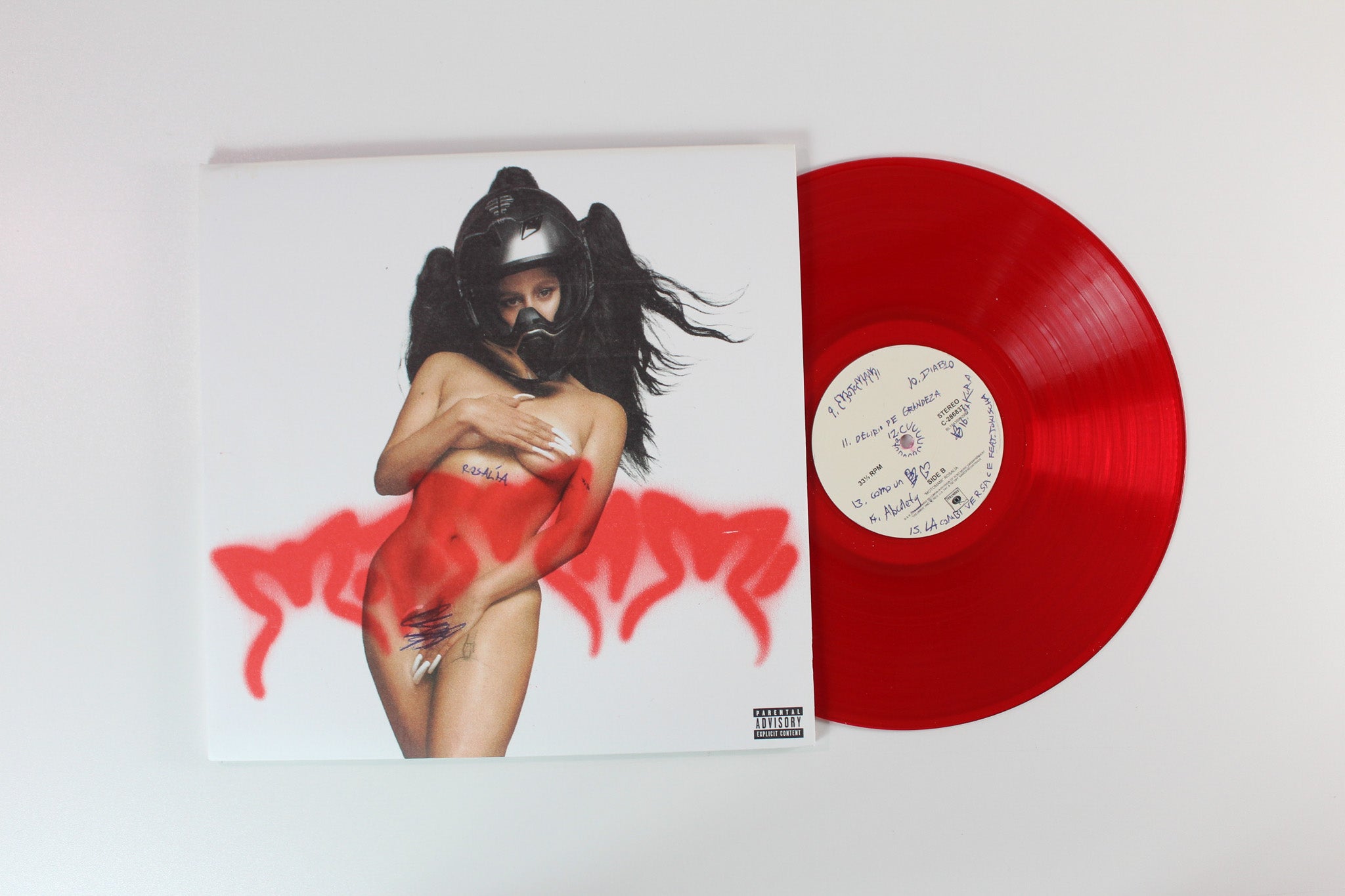 Rosalía - Motomami on Columbia Red Translucent Vinyl