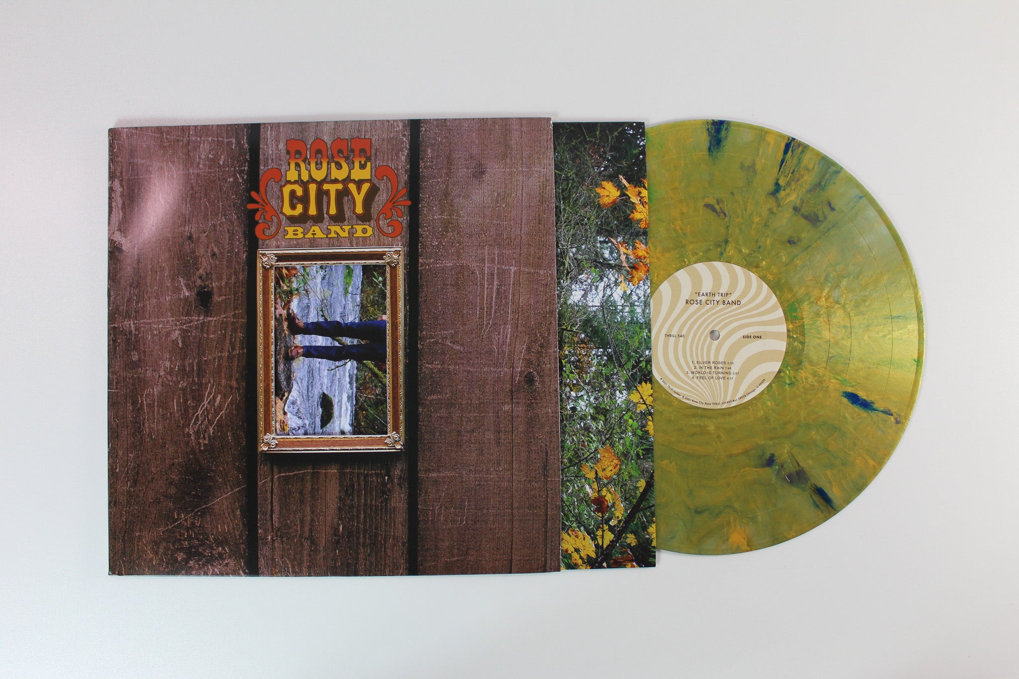 Rose City Band - Earth Trip on Thrill Jockey Ltd Forest Green Vinyl
