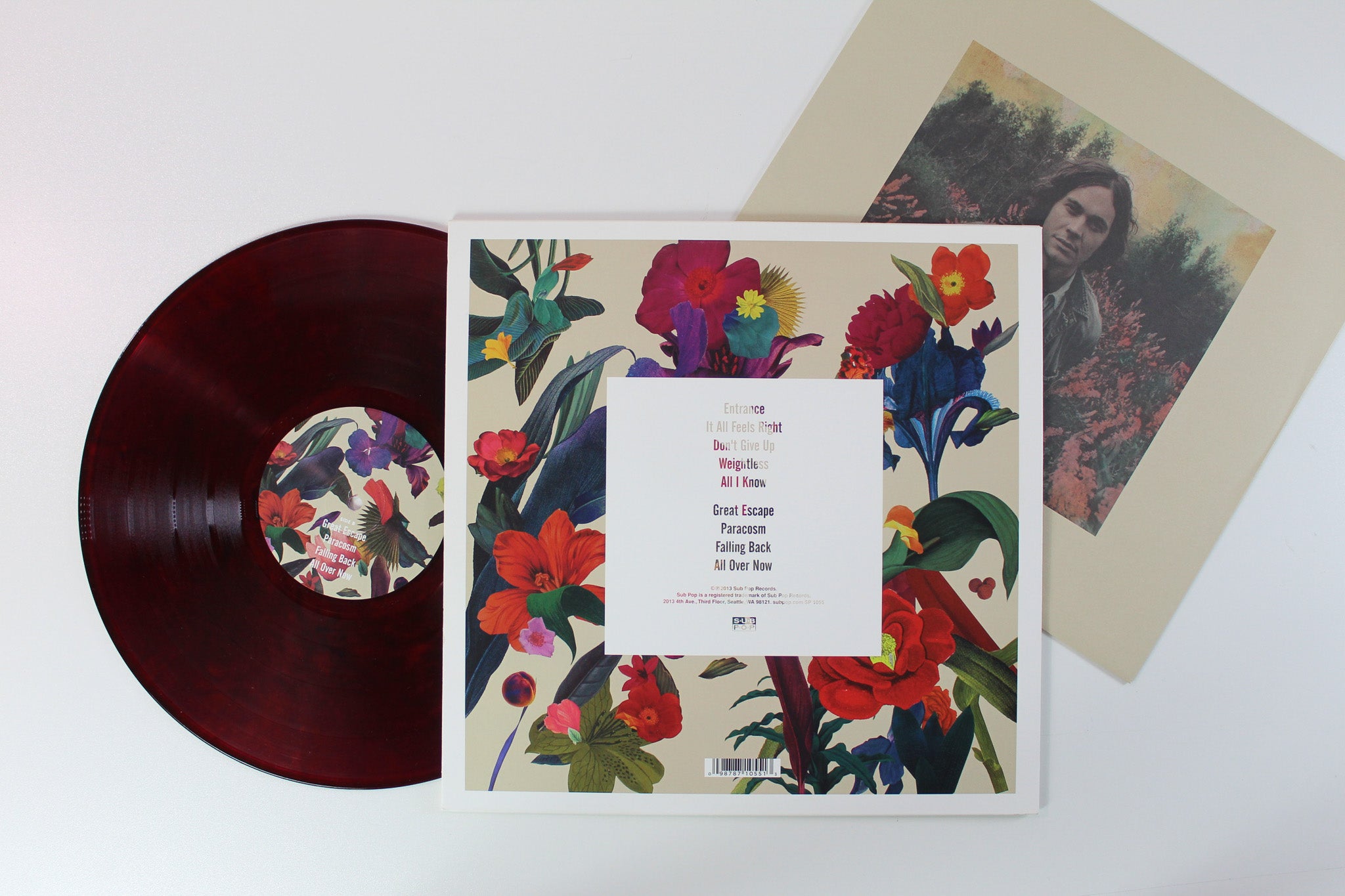 Washed Out - Paracosm on Sub Pop Maroon Vinyl