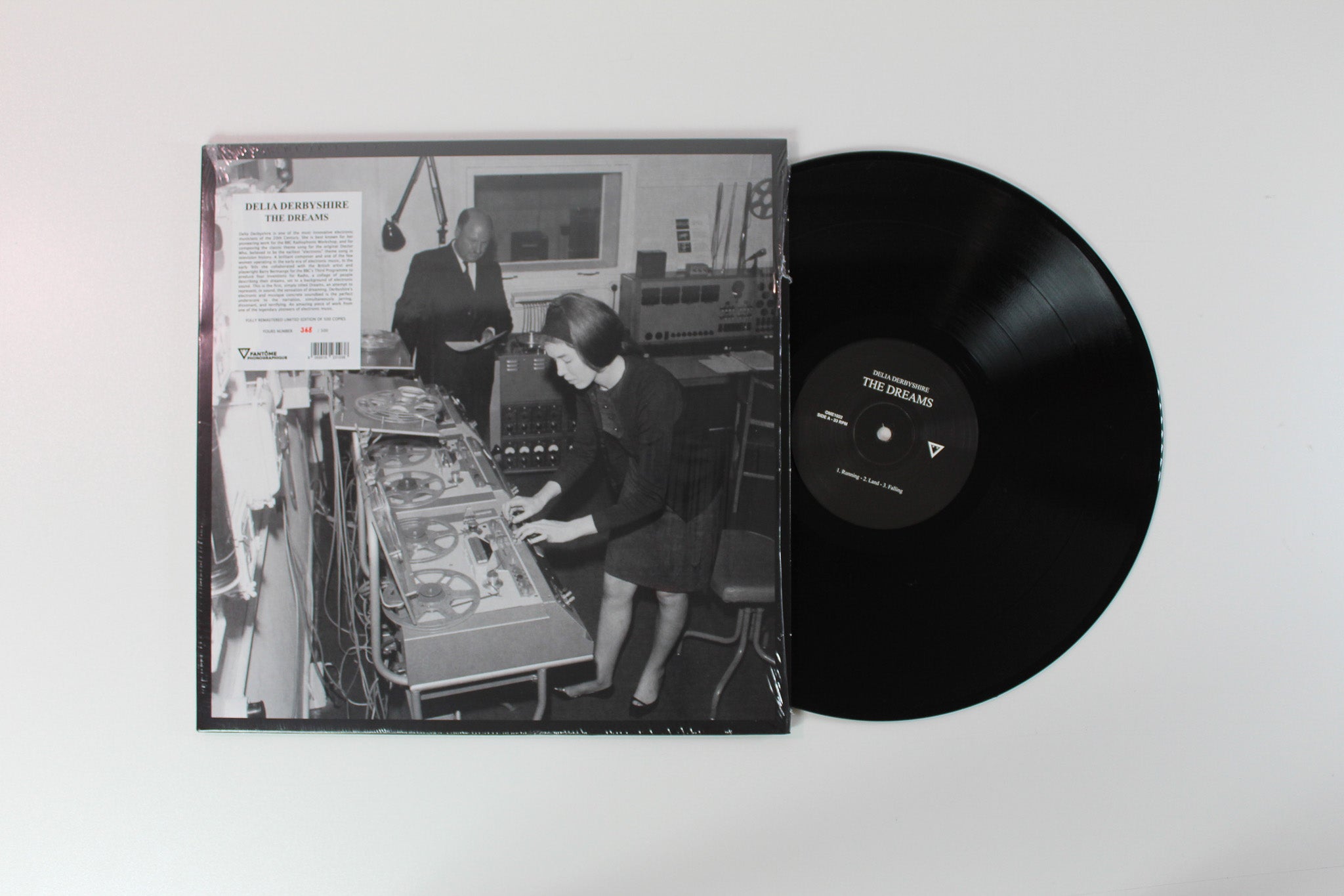 Delia Derbyshire - The Dreams on Fantôme Phonographique Ltd Numbered