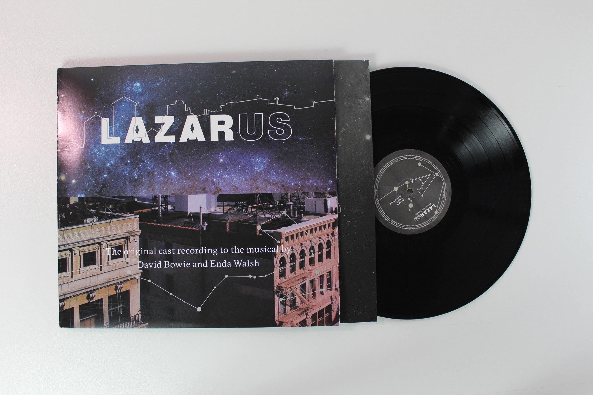 Original New York Cast Of Lazarus - Lazarus on Columbia Ltd Black / White Vinyl