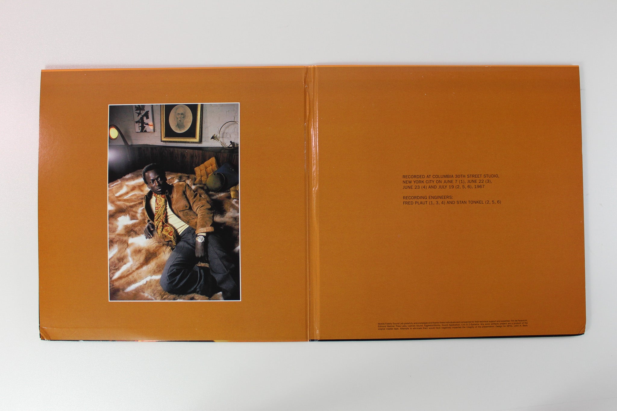 Miles Davis - Nefertiti on Mobile Fidelity Sound Lab Ltd Numbered 2 x 12" 45 RPM Reissue