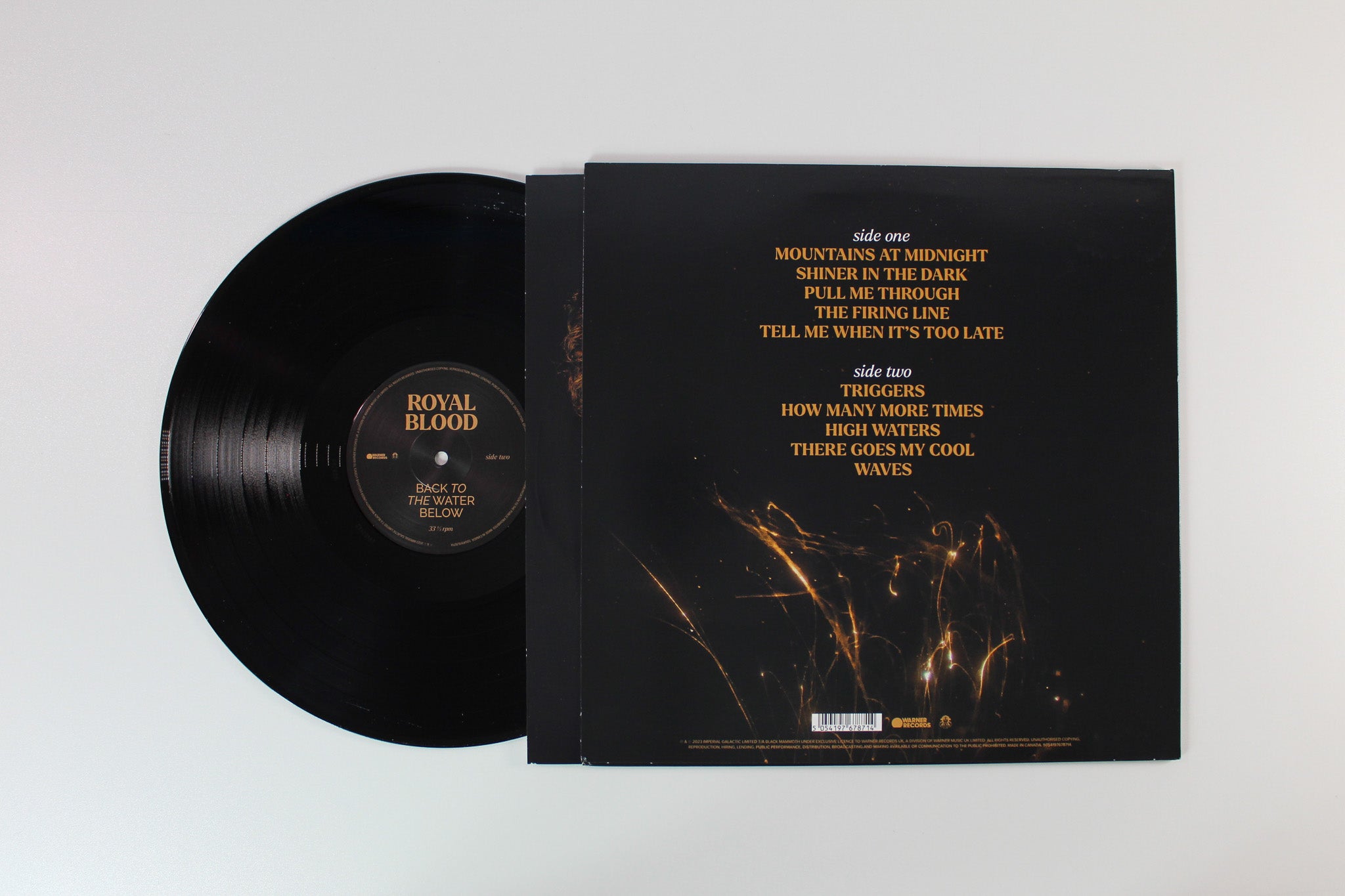 Royal Blood - Back To The Water Below on Black Mammoth