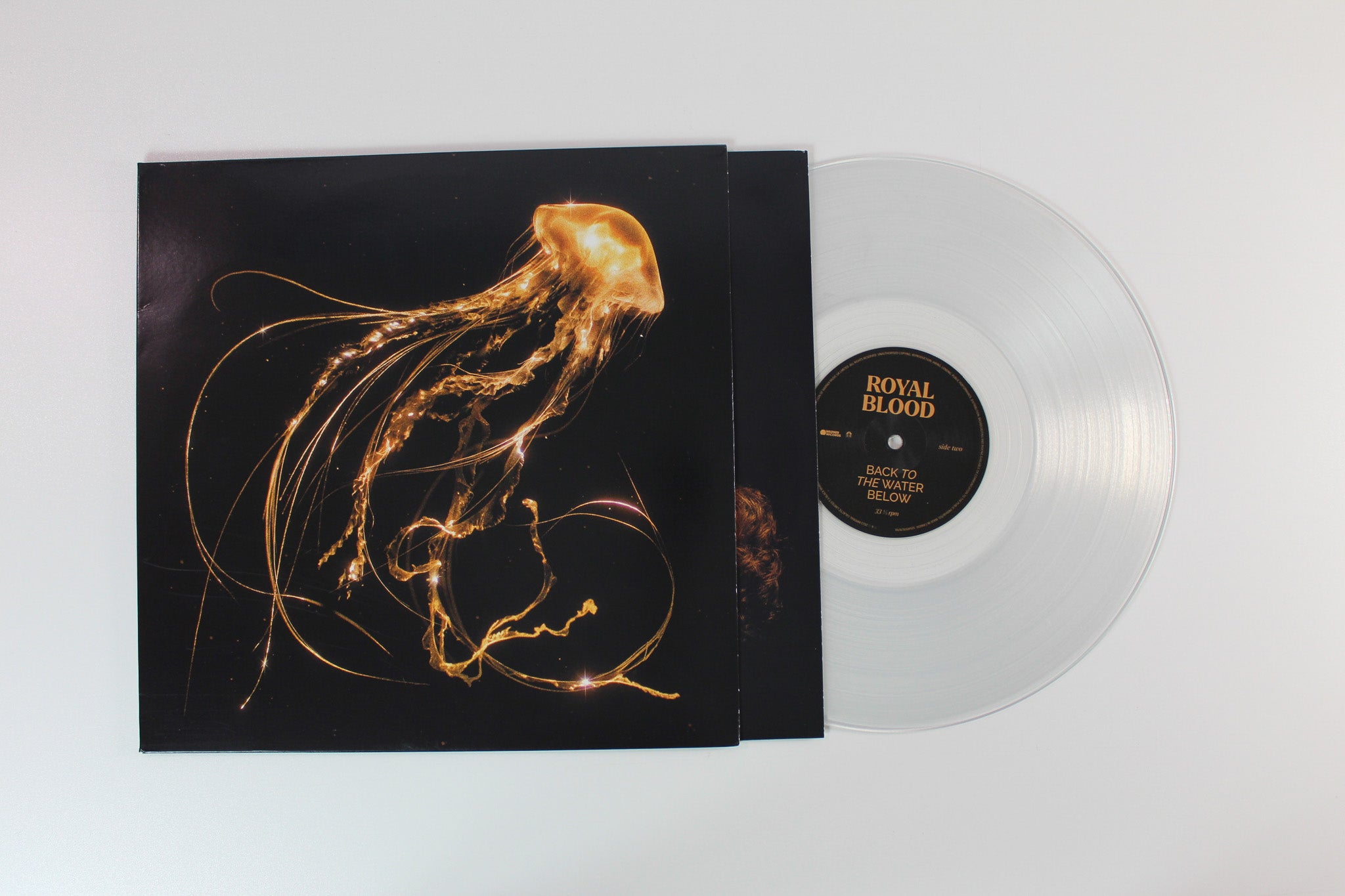 Royal Blood - Back To The Water Below on Black Mammoth Ltd Clear Vinyl