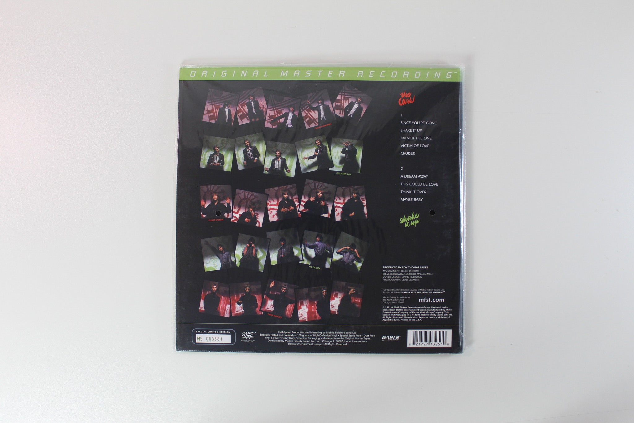 The Cars - Shake It Up on Mobile Fidelity Sound Lab Ltd Numbered Reissue Sealed