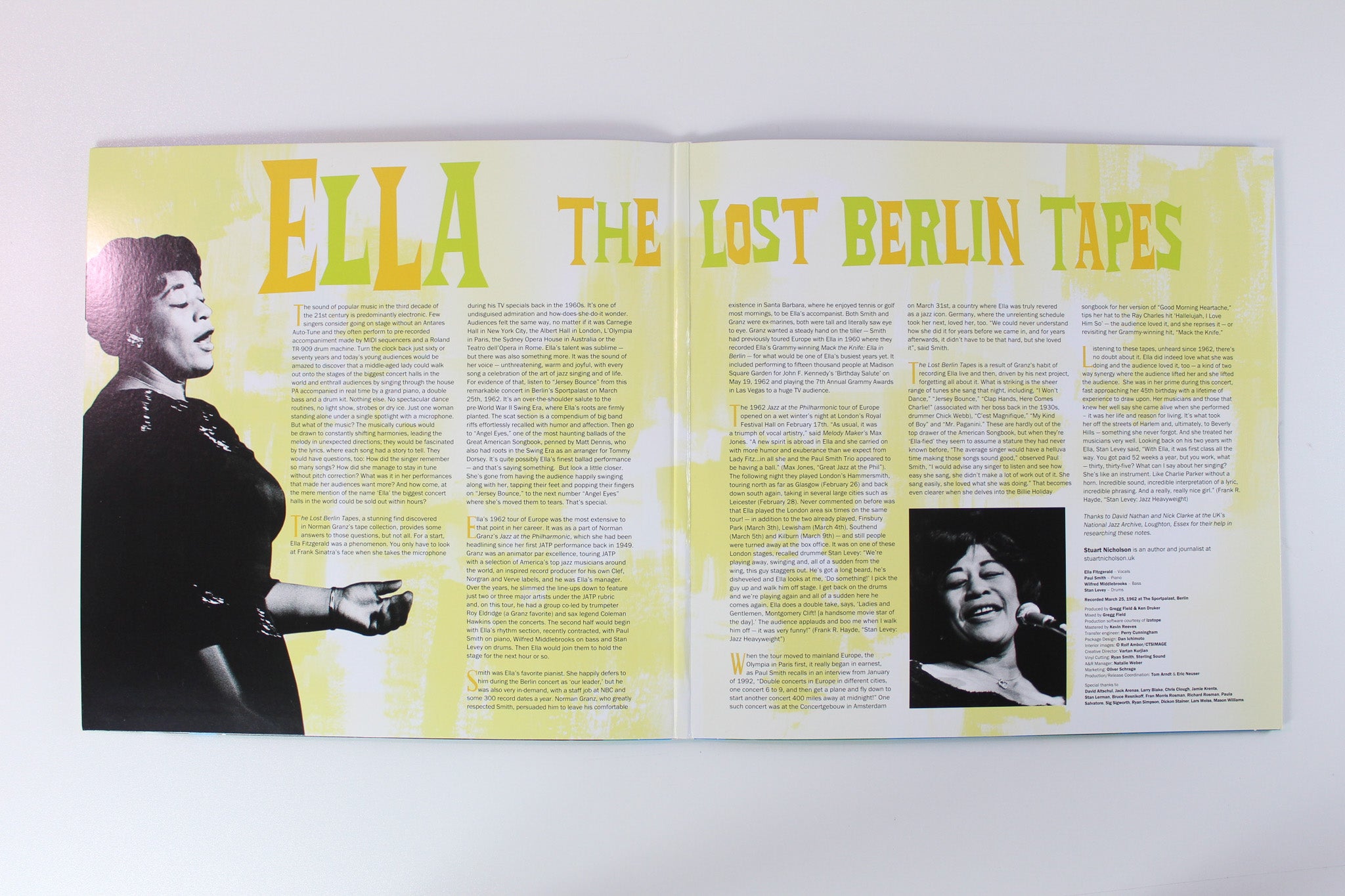 Ella Fitzgerald - The Lost Berlin Tapes on Verve UMe Reissue