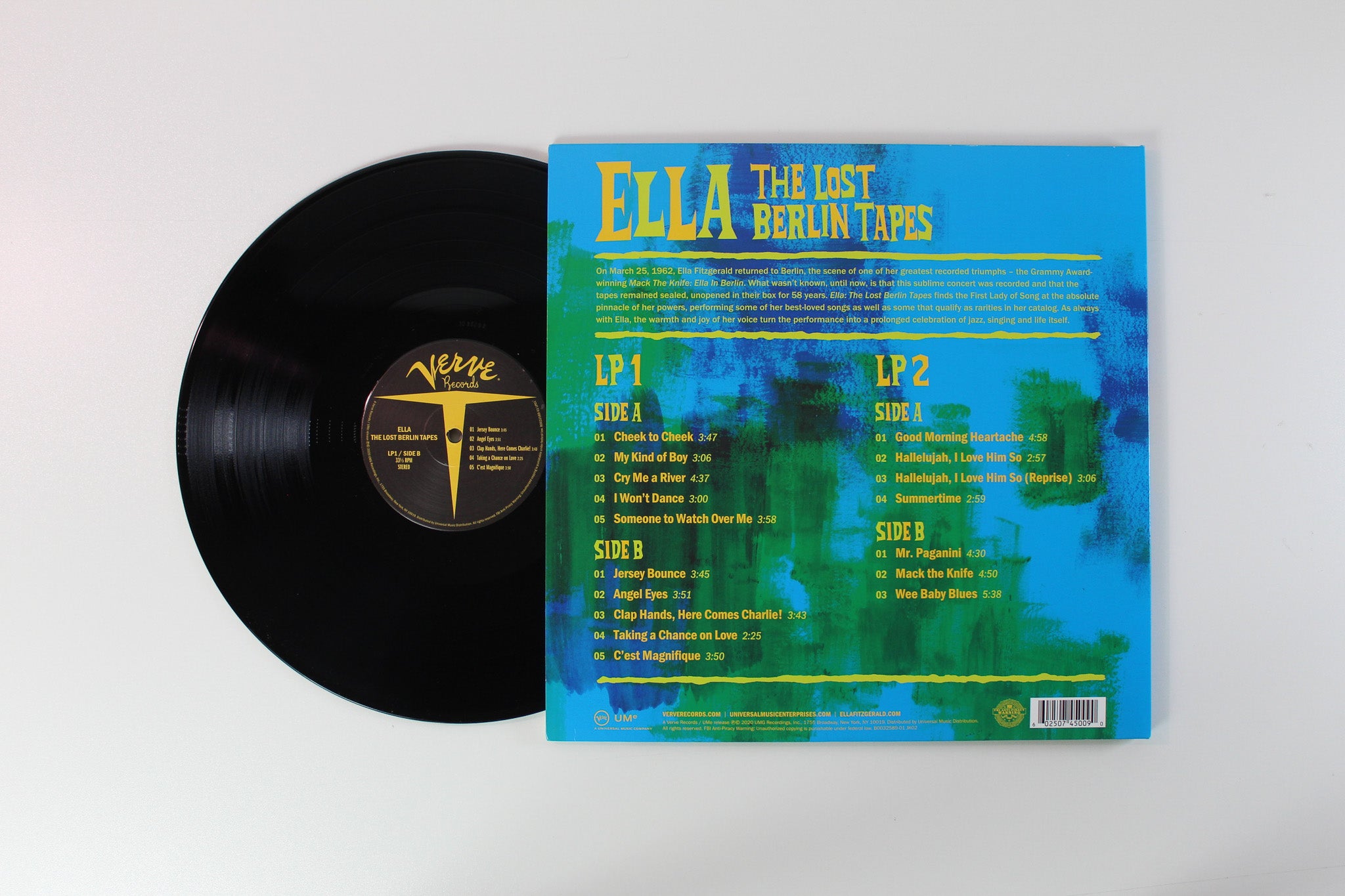 Ella Fitzgerald - The Lost Berlin Tapes on Verve UMe Reissue