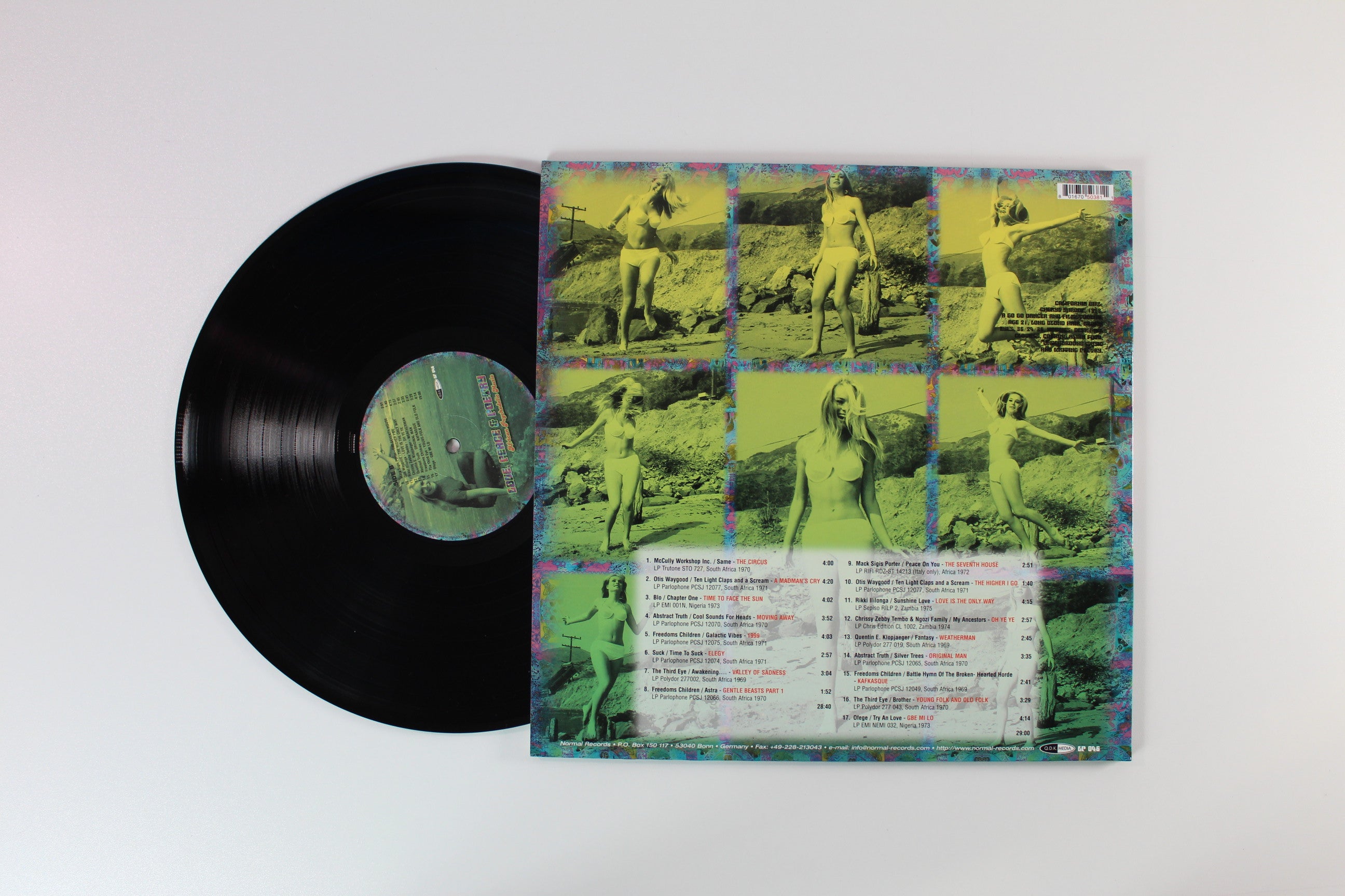 Various - Love, Peace & Poetry - African Psychedelic Music on Q.D.K. Media