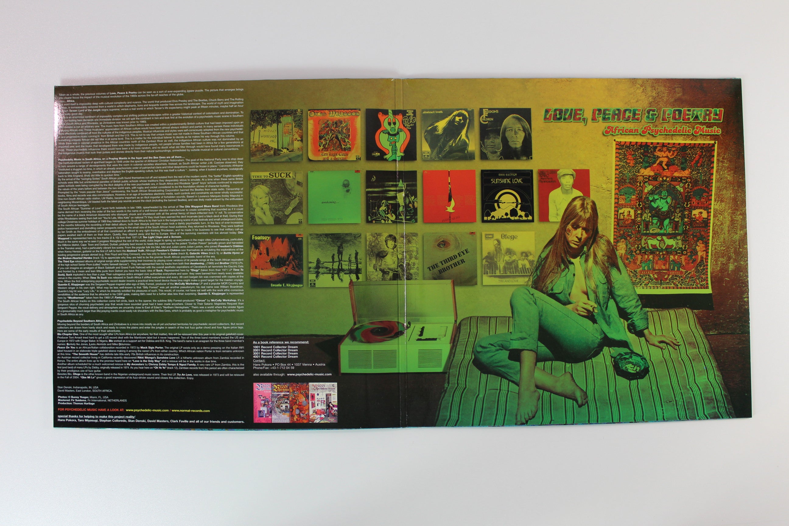 Various - Love, Peace & Poetry - African Psychedelic Music on Q.D.K. Media