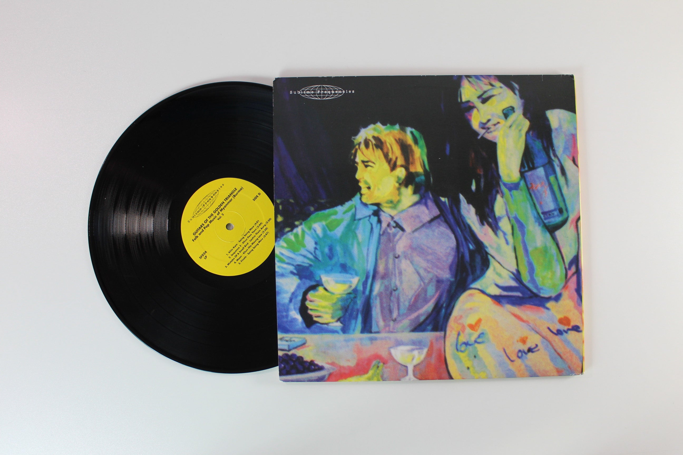 Various - Guitars Of The Golden Triangle · Folk And Pop Music Of Myanmar (Burma) Vol. 2 on Sublime Frequencies RSD 2017 Reissue