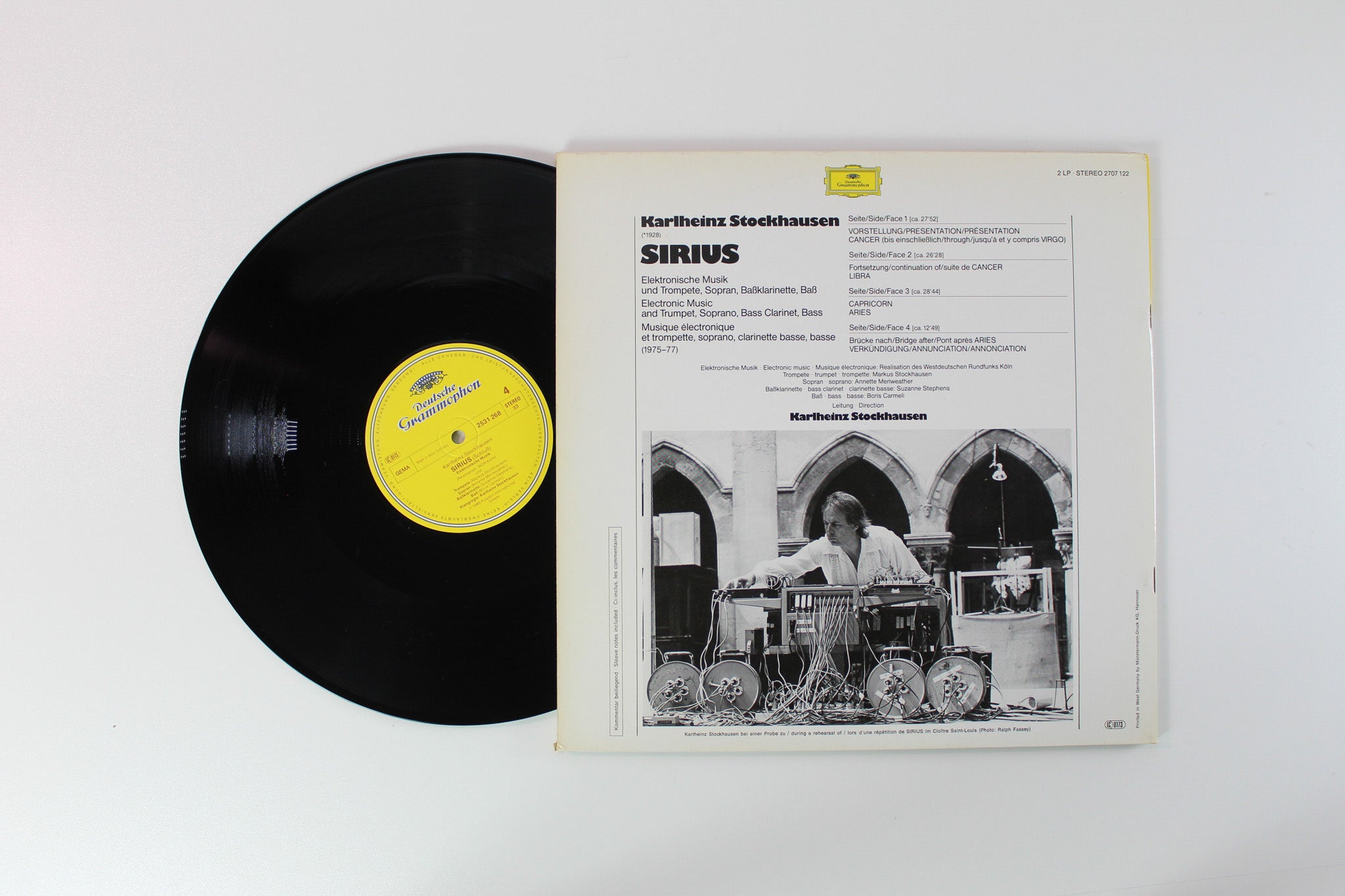 Karlheinz Stockhausen - Sirius on Deutsche Grammophon