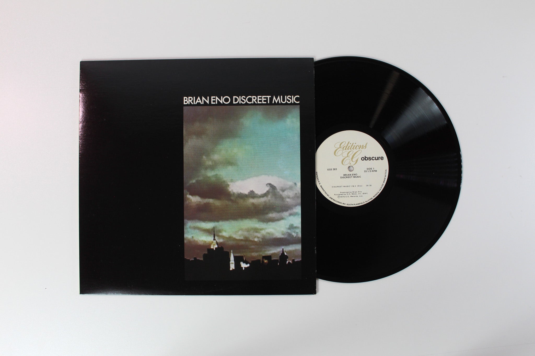 Brian Eno - Discreet Music on Editions EG Reissue