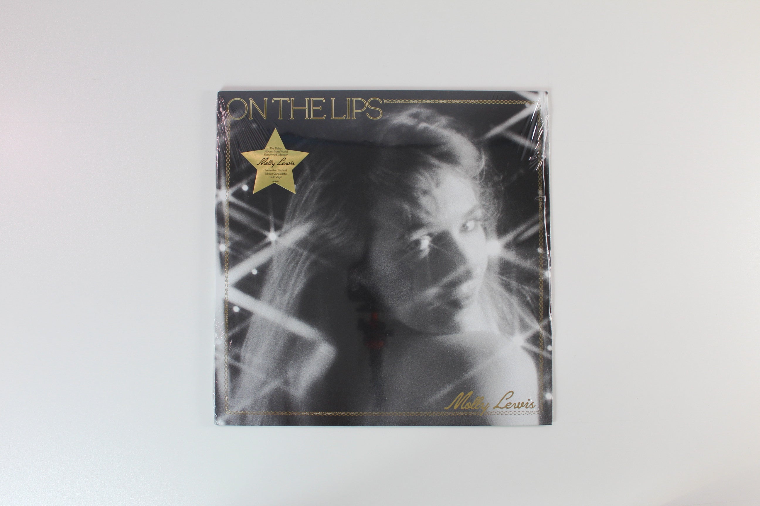Molly Lewis - On The Lips on Jagjaguwar Ltd Candlelight Gold Vinyl Sealed