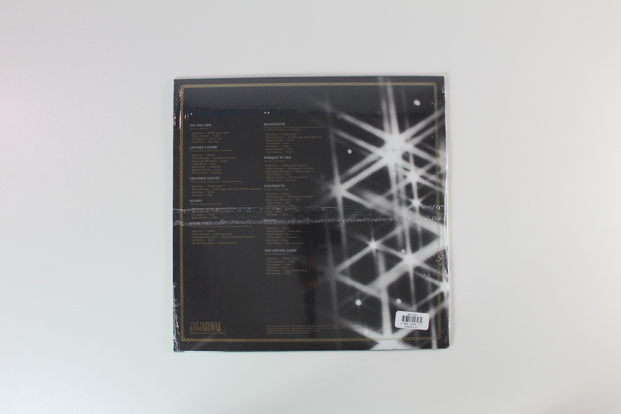 Molly Lewis - On The Lips on Jagjaguwar Ltd Candlelight Gold Vinyl Sealed