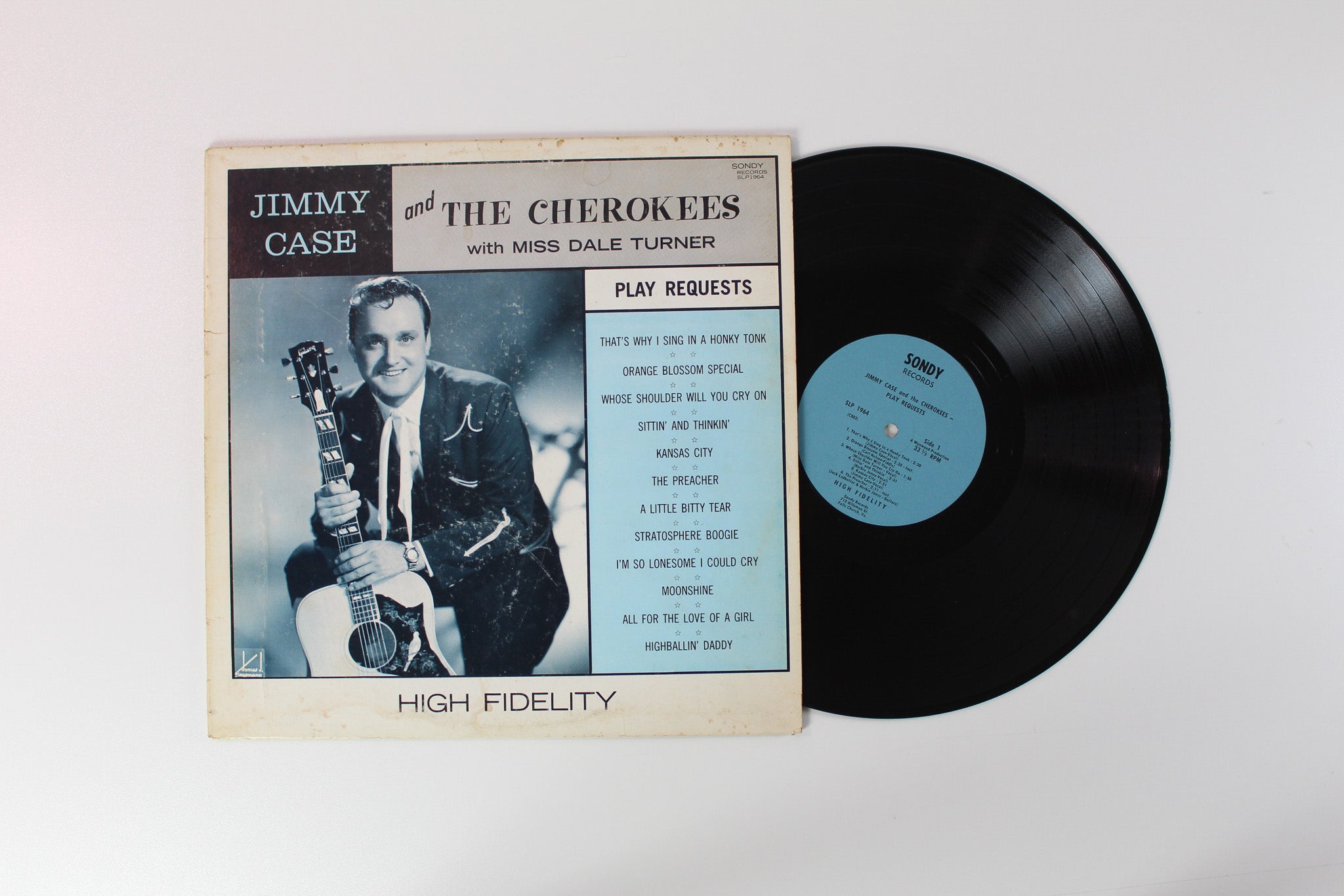 Jimmy Case The Cherokees - Play Requests on Sondy