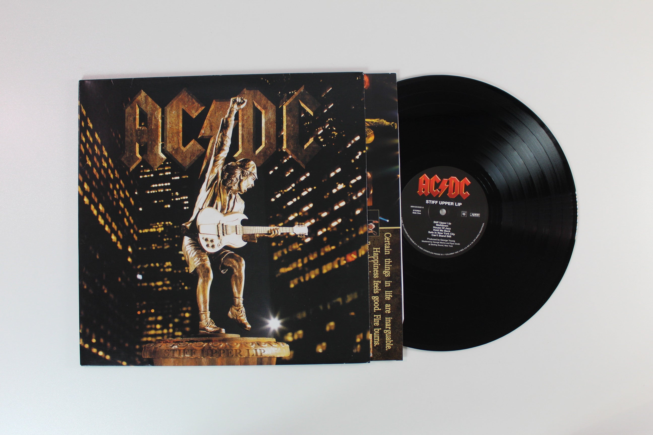AC/DC - Stiff Upper Lip on Columbia Reissue