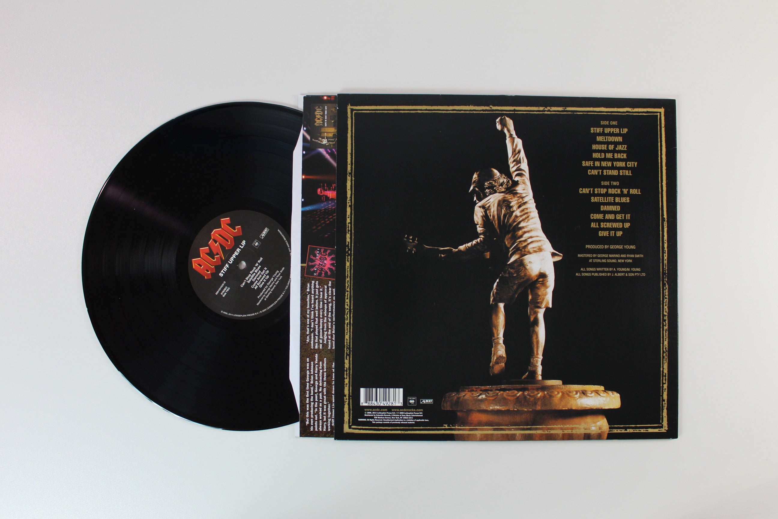 AC/DC - Stiff Upper Lip on Columbia Reissue