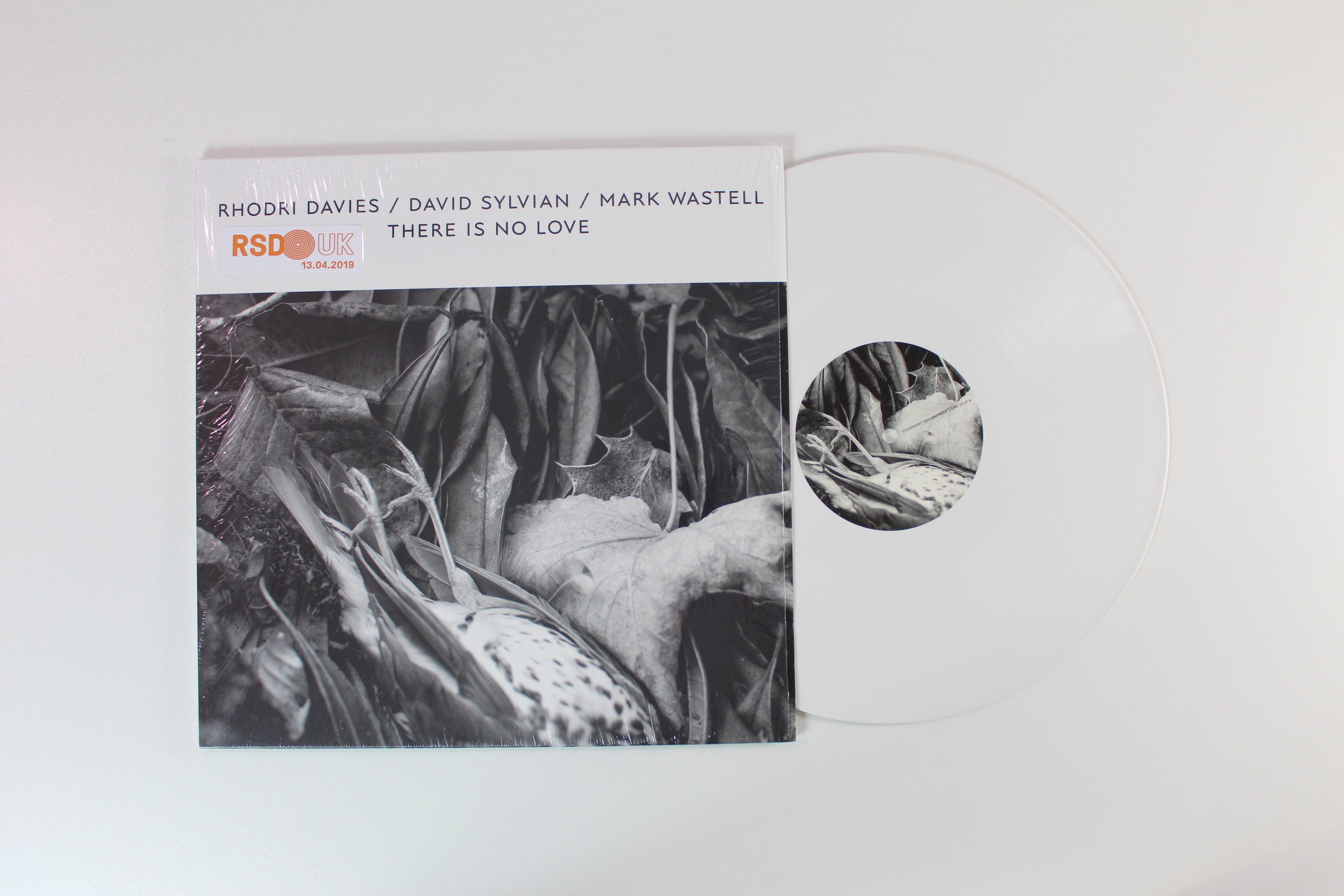 Rhodri Davies - There Is No Love on Confront RSD 2019 Ltd White Vinyl Reissue