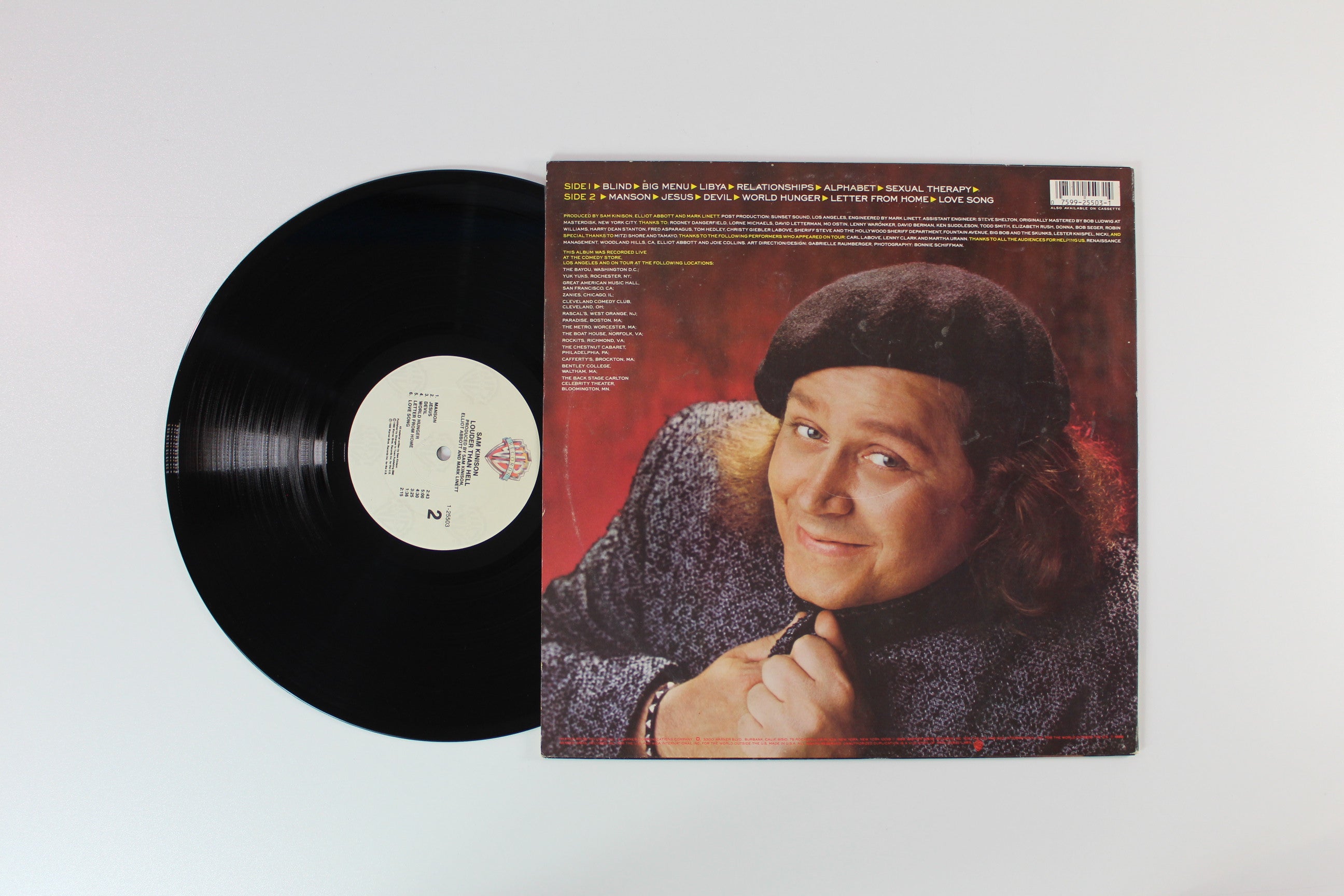 Sam Kinison - Louder Than Hell on Warner Bros