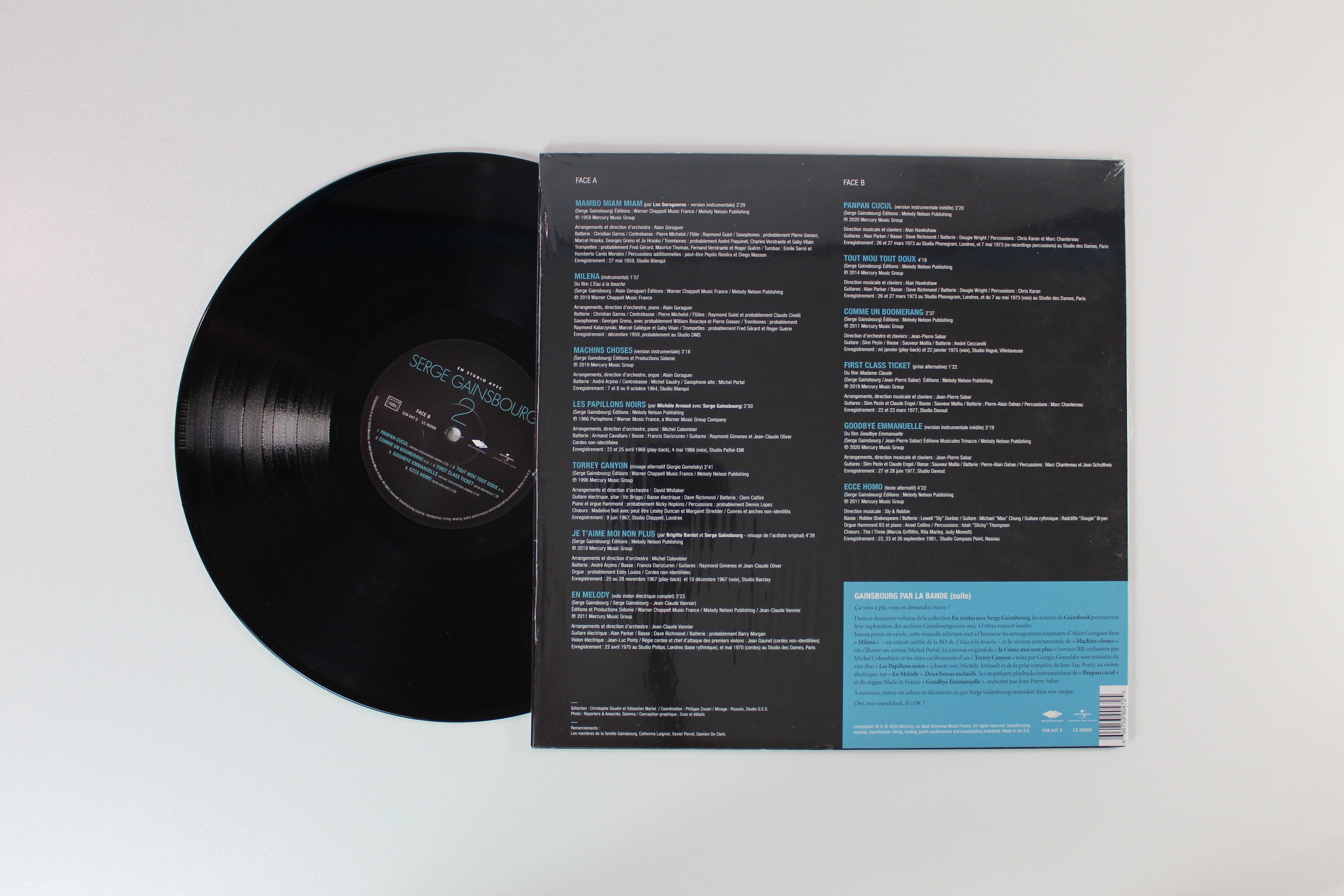 Serge Gainsbourg - En Studio Avec Serge Gainsbourg 2 on Mercury Music Group