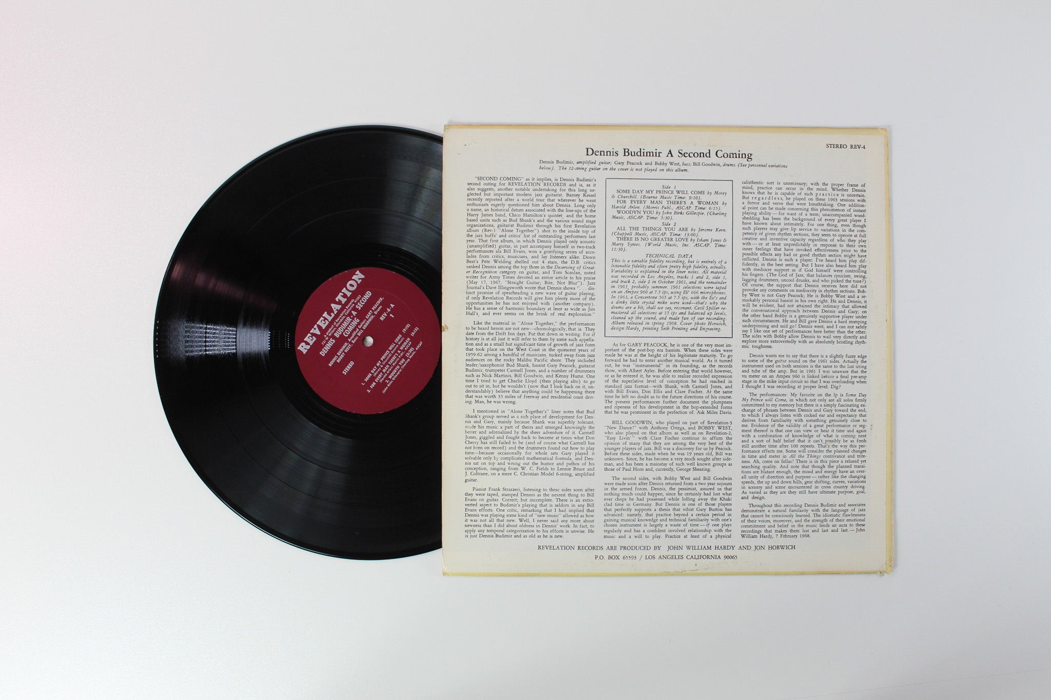 Dennis Budimir - A Second Coming on Revelation Records