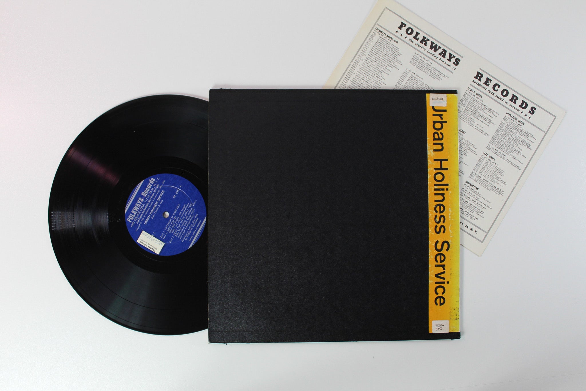 Elder Charles Beck - Urban Holiness Service on Folkways Records