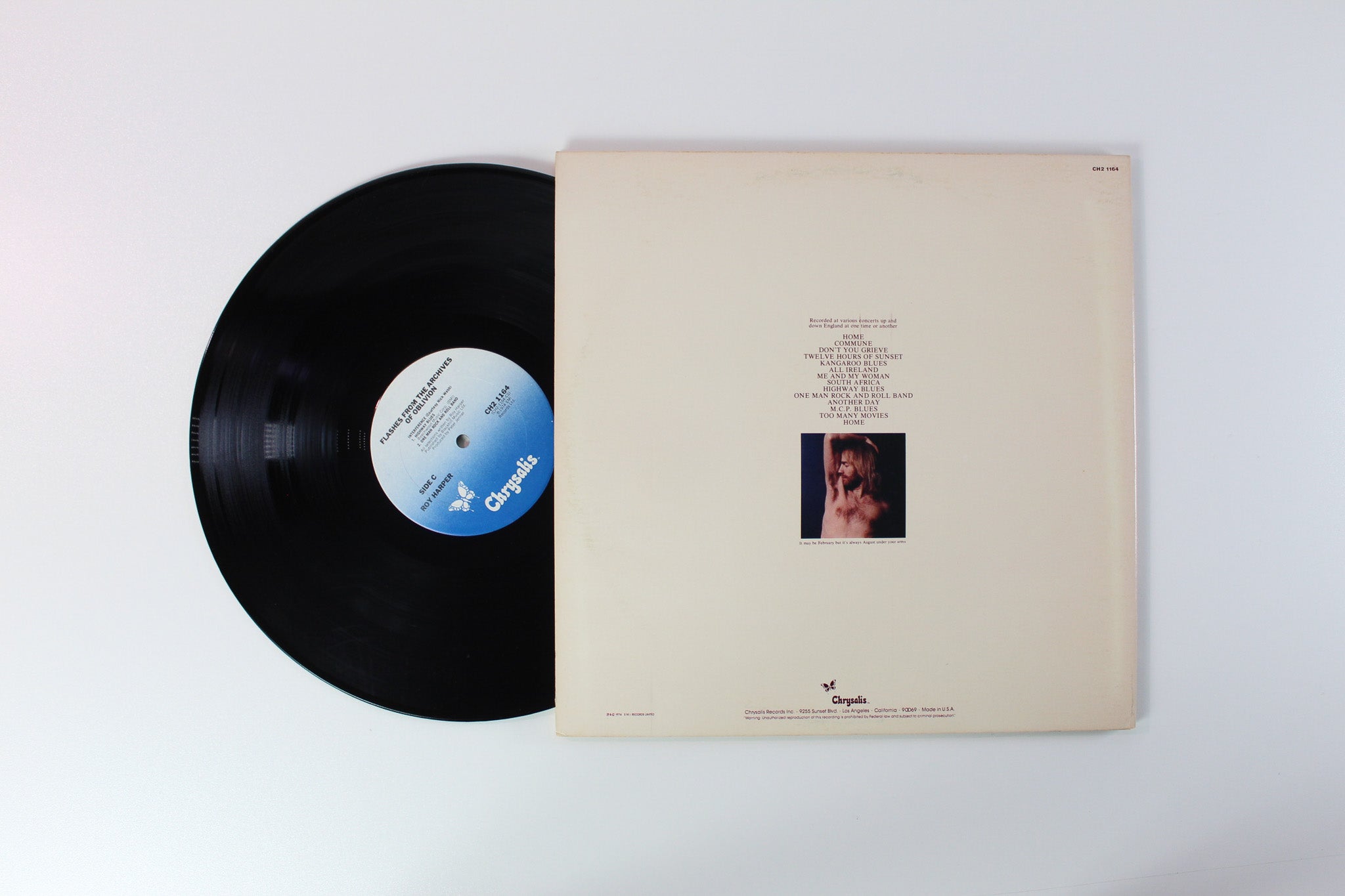 Roy Harper - Flashes From The Archives Of Oblivion Reissue on Chrysalis