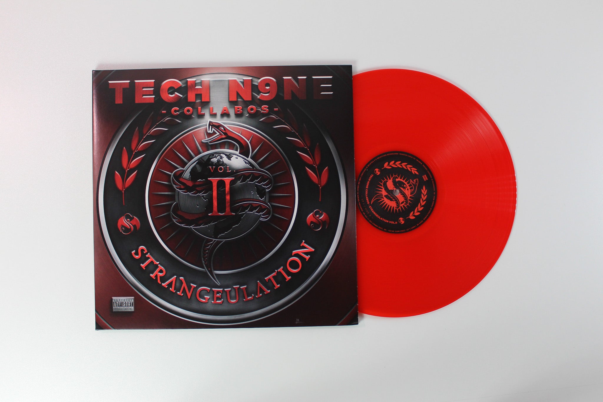 Tech N9ne - Tech N9ne Collabos - Strangeulation Vol. II Red Vinyl on Strange Music