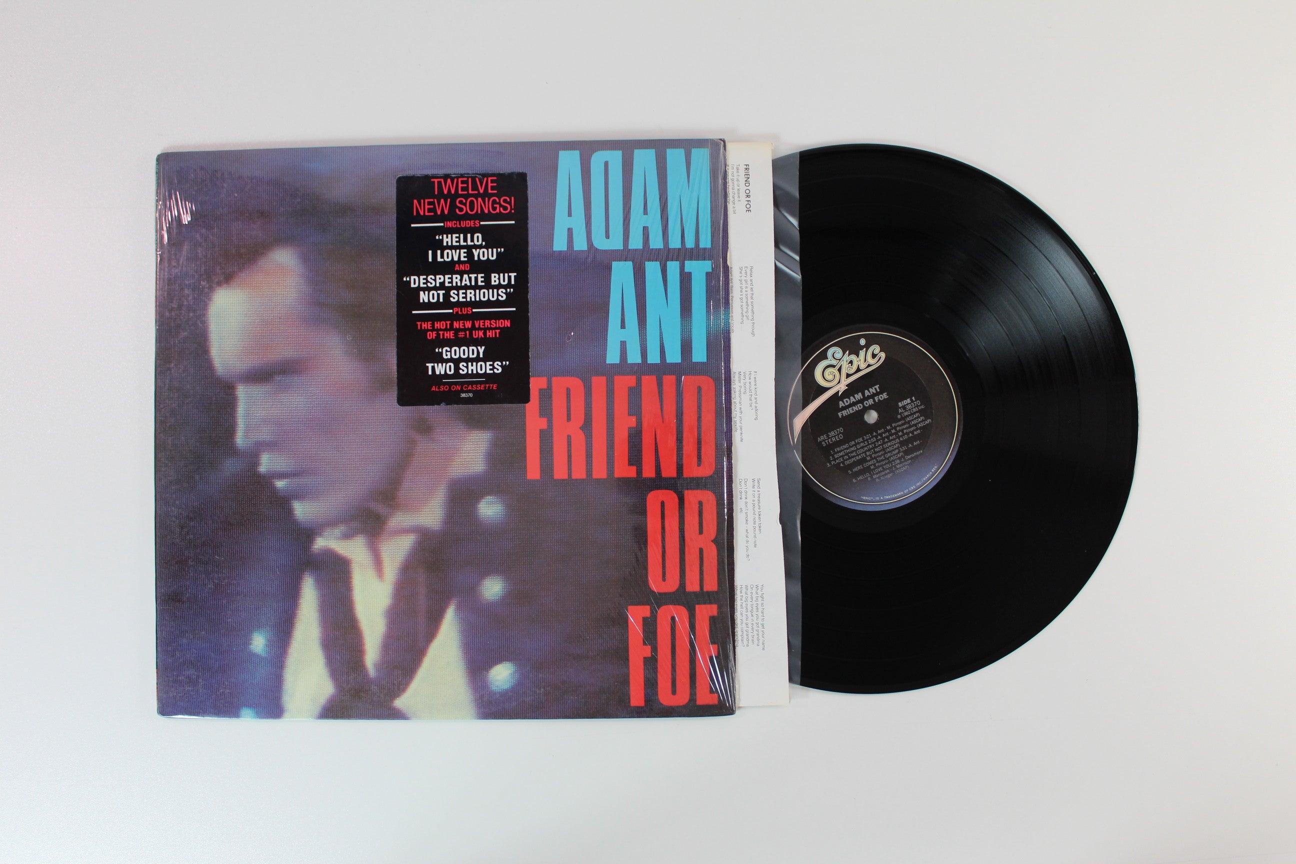 Adam Ant - Friend Or Foe on Epic