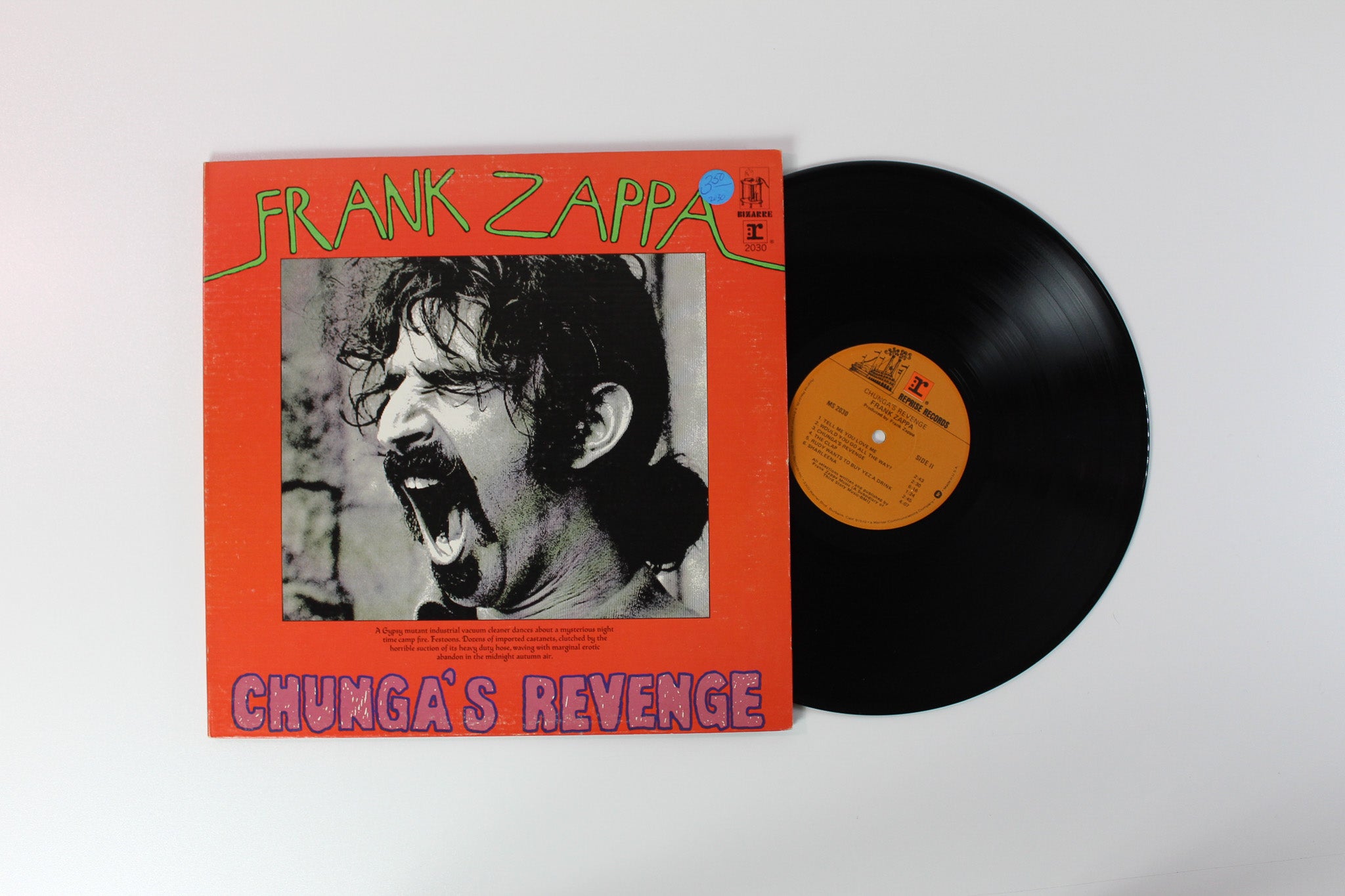 Frank Zappa - Chunga's Revenge Reissue on Reprise Records