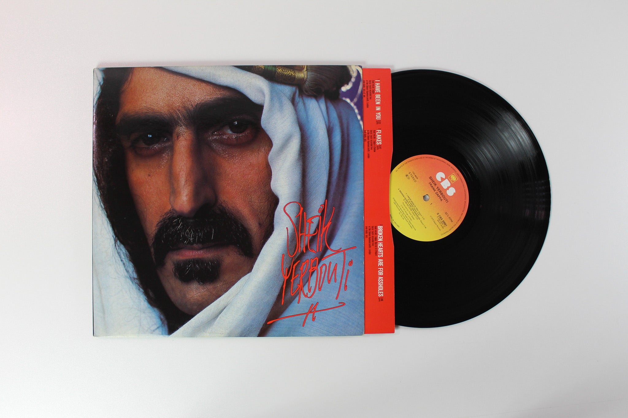 Frank Zappa - Sheik Yerbouti on CBS