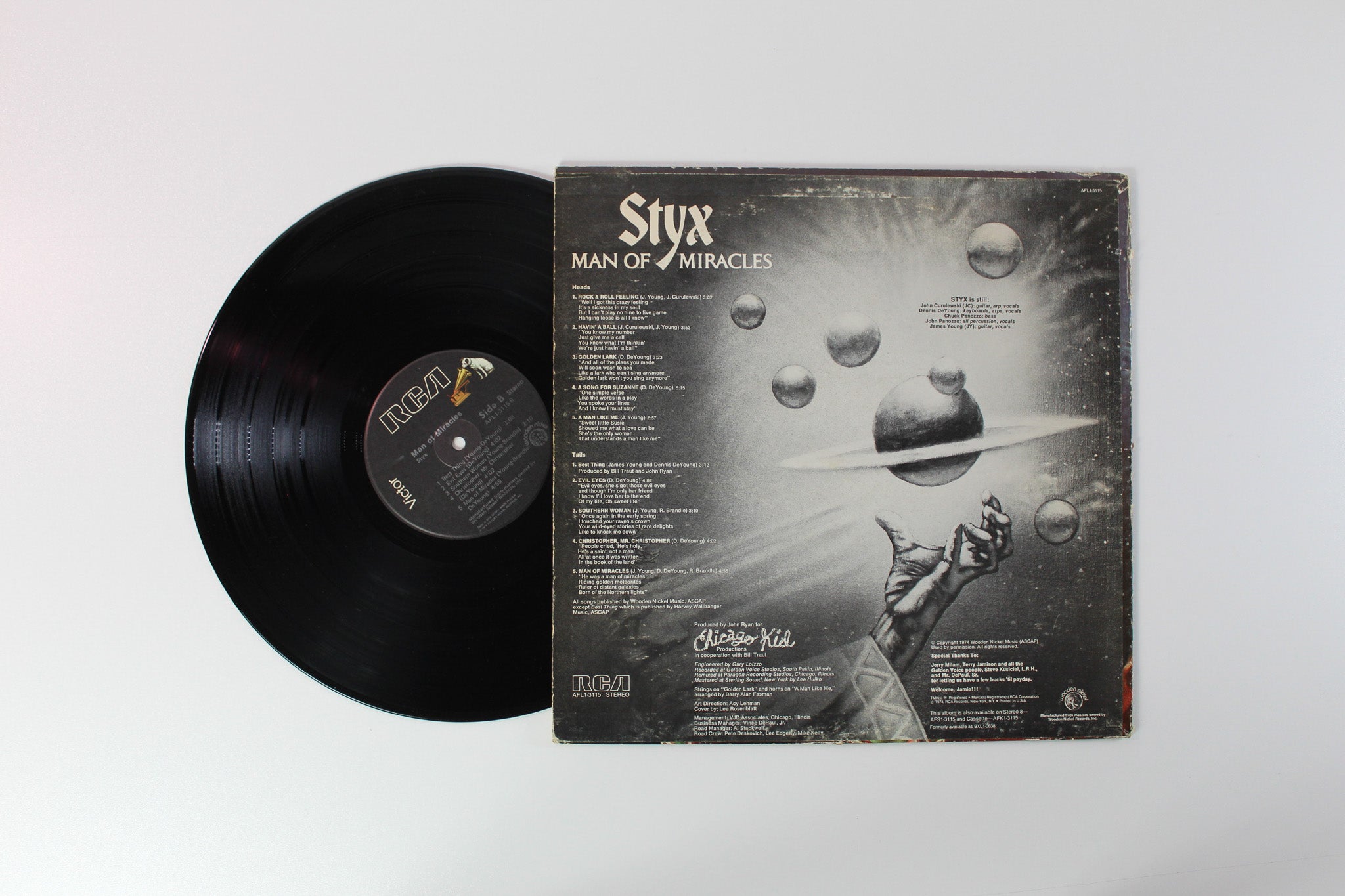 Styx - Man Of Miracles Reissue on RCA Victor