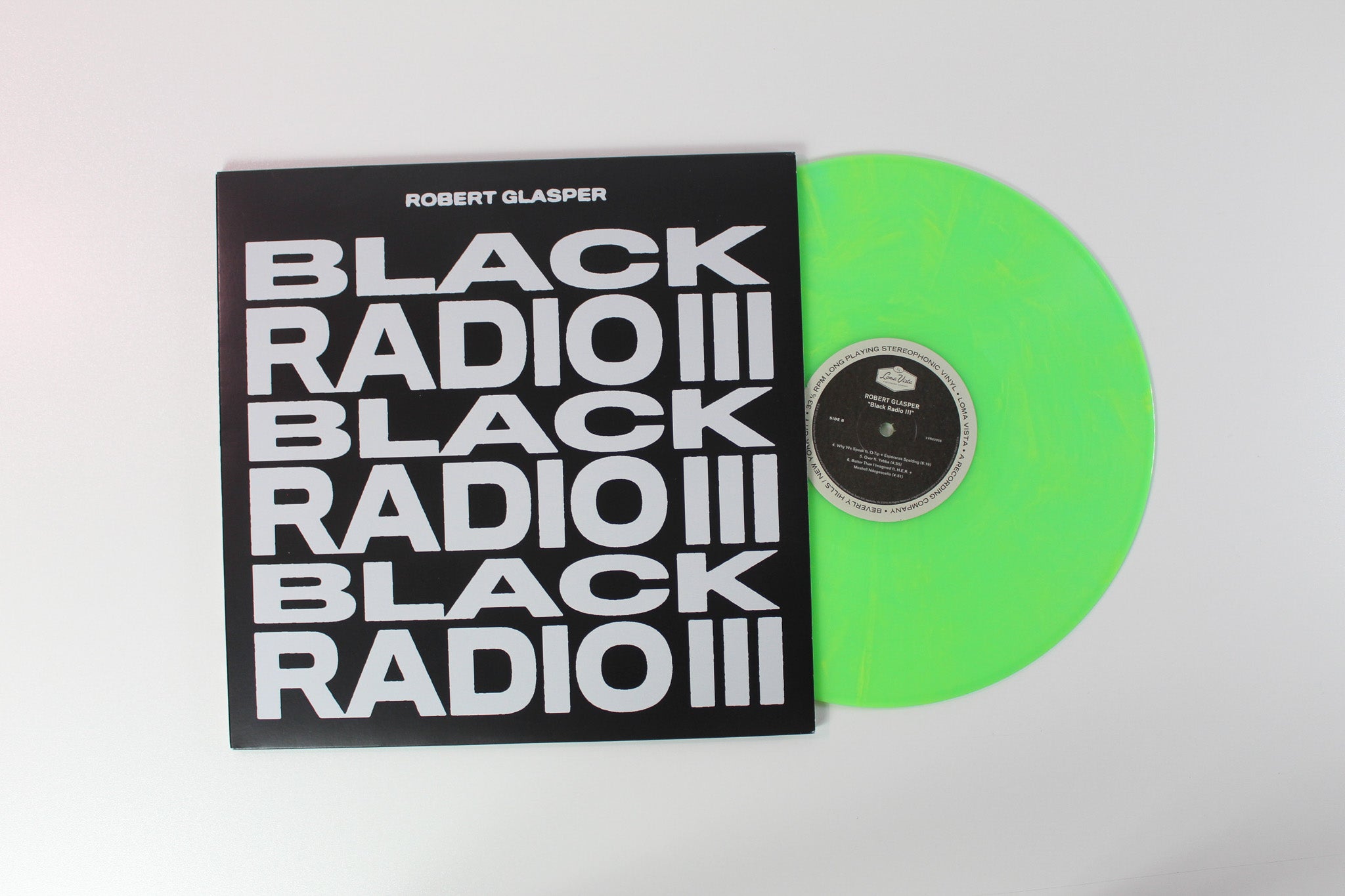 Robert Glasper - Black Radio III Chartreuse Vinyl on Loma Vista