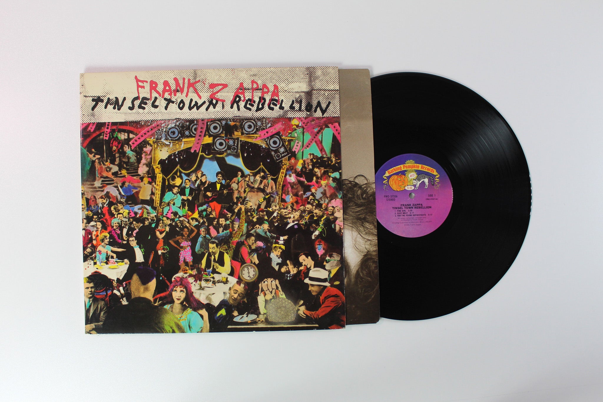 Frank Zappa - Tinsel Town Rebellion on Baking Pumpkin Records