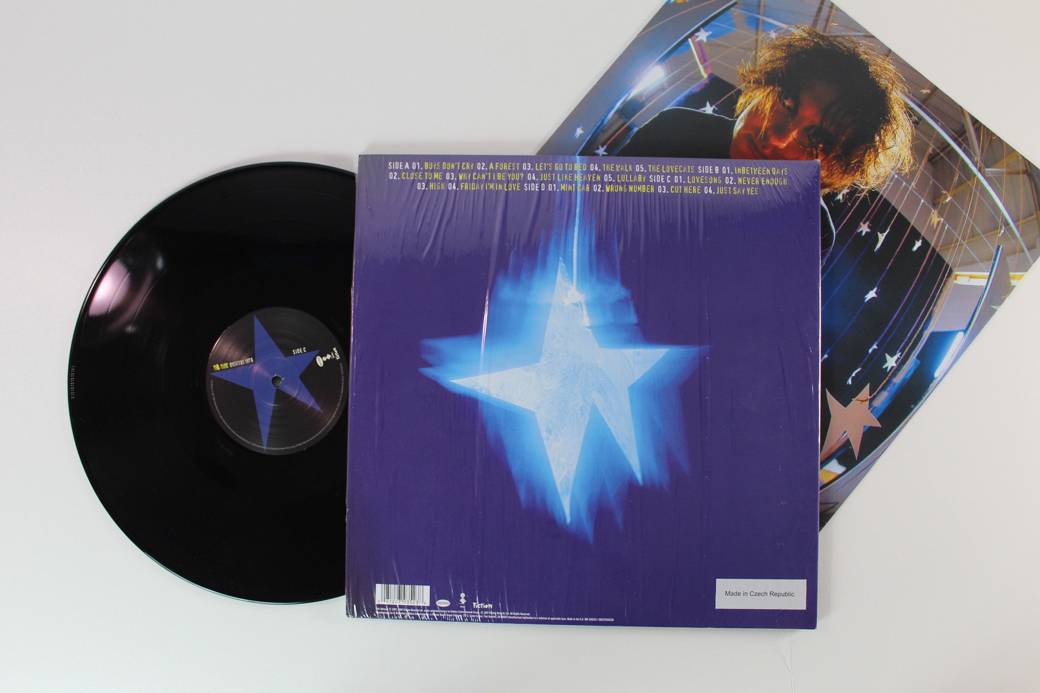 The Cure - Greatest Hits on Fiction Elektra Rhino 180 Gram Reissue